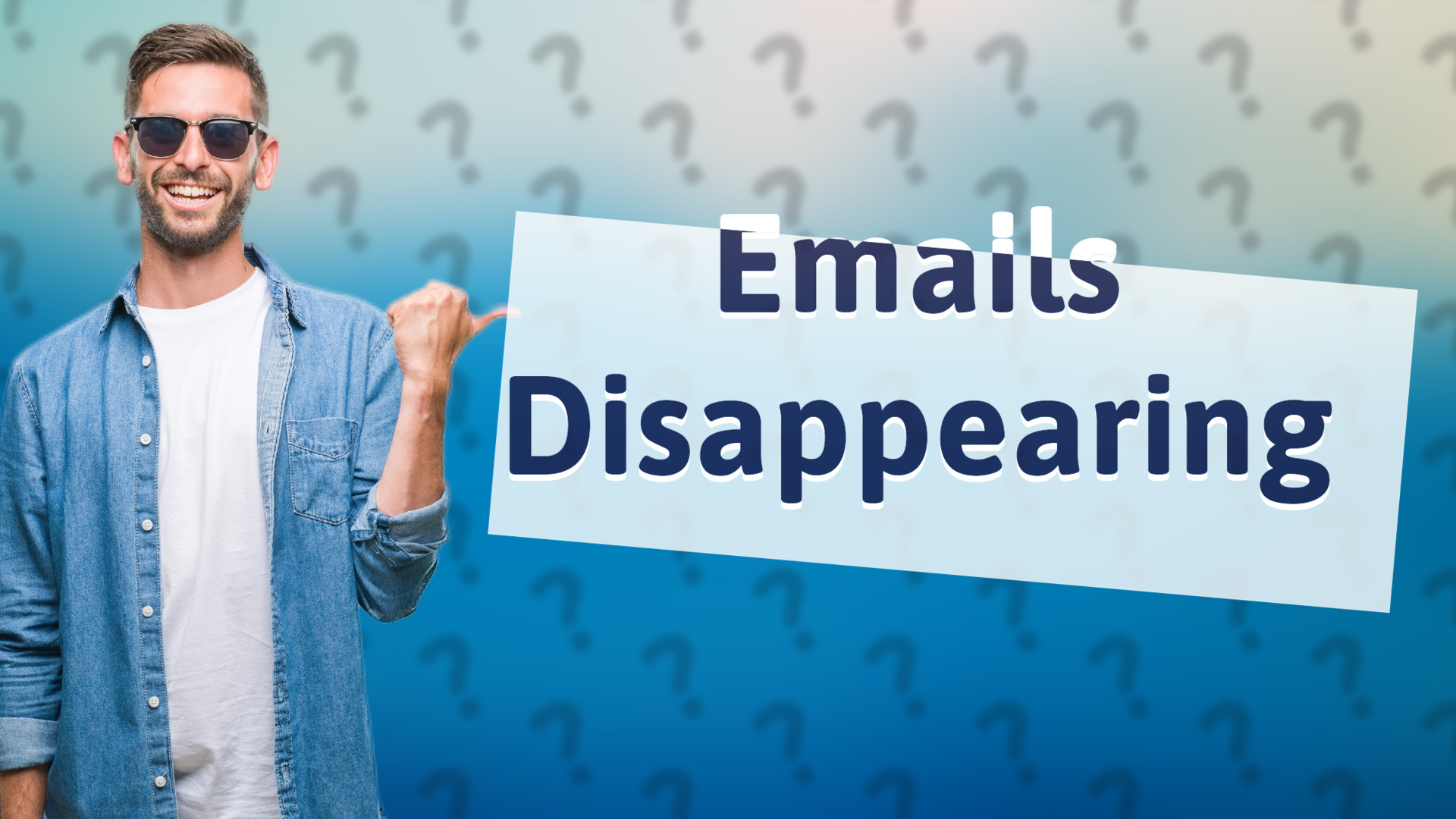 Emails Disappearing