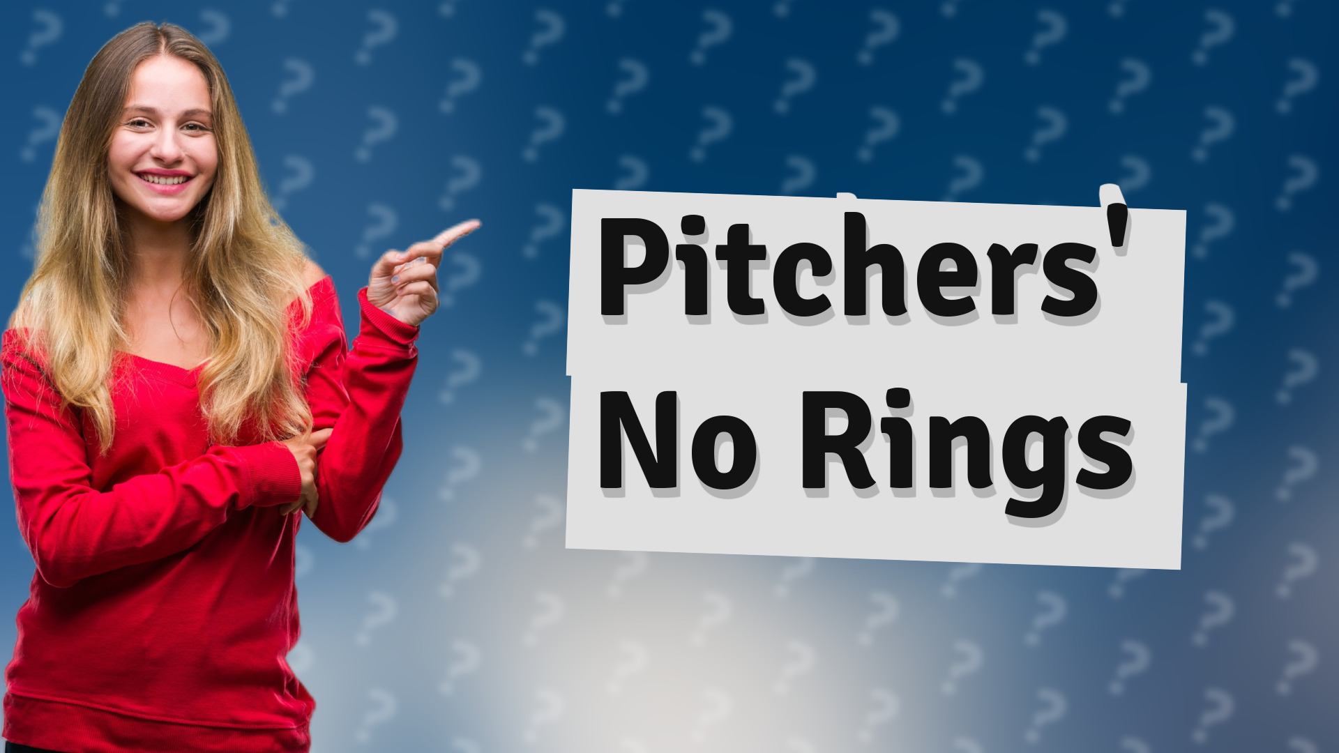 Pitchers' No Rings