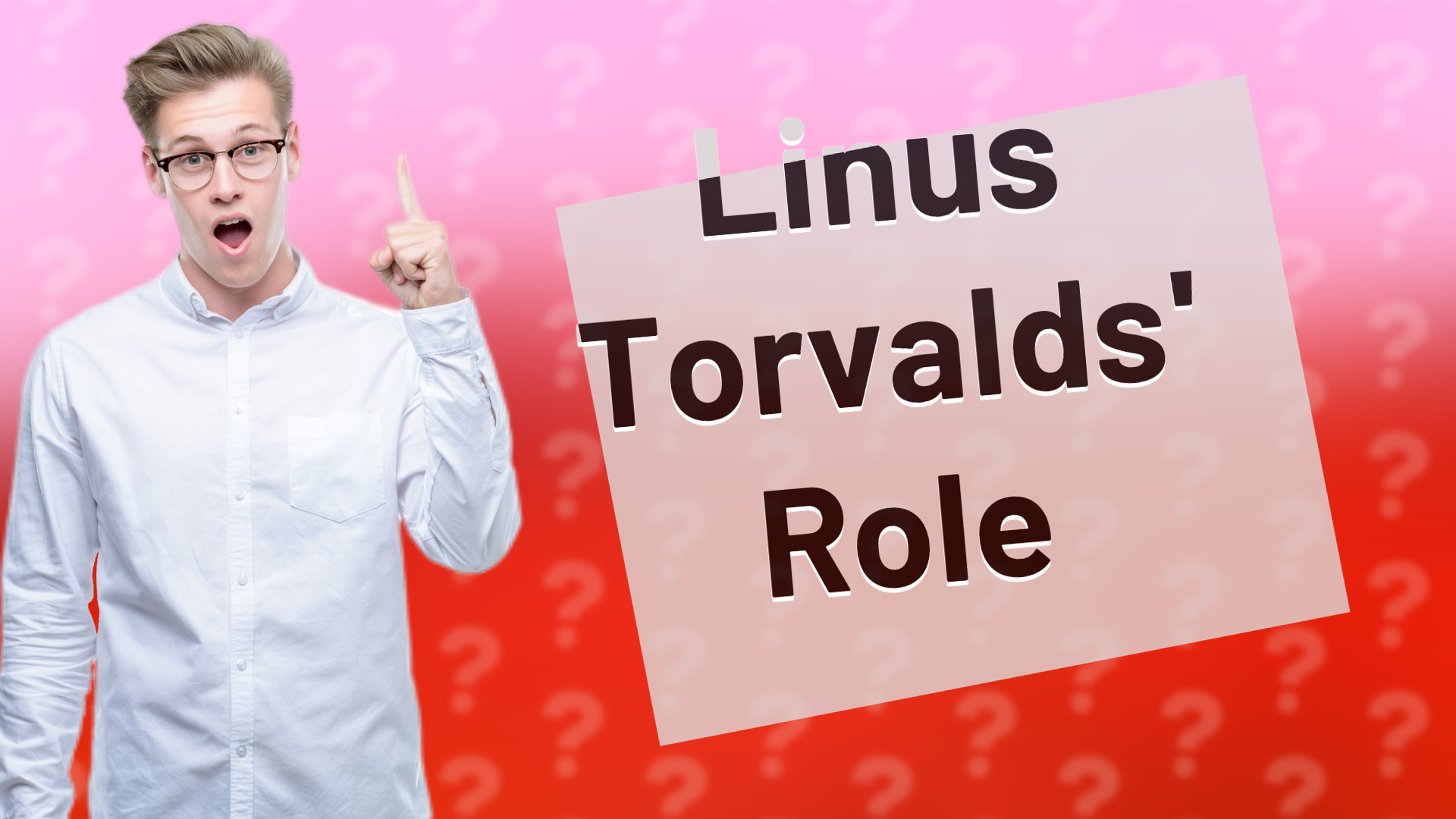 Linus Torvalds' Role