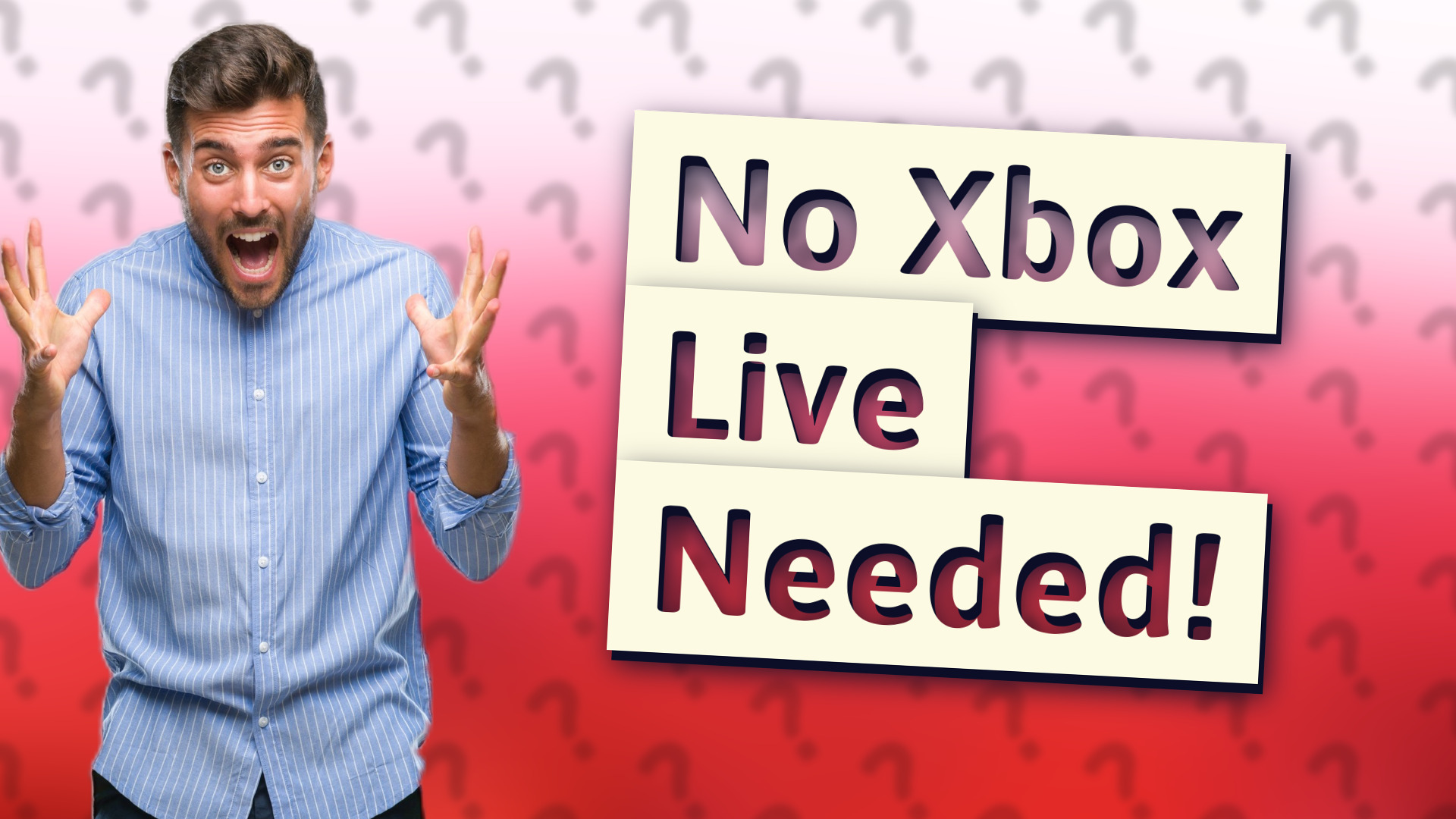 No Xbox Live Needed!
