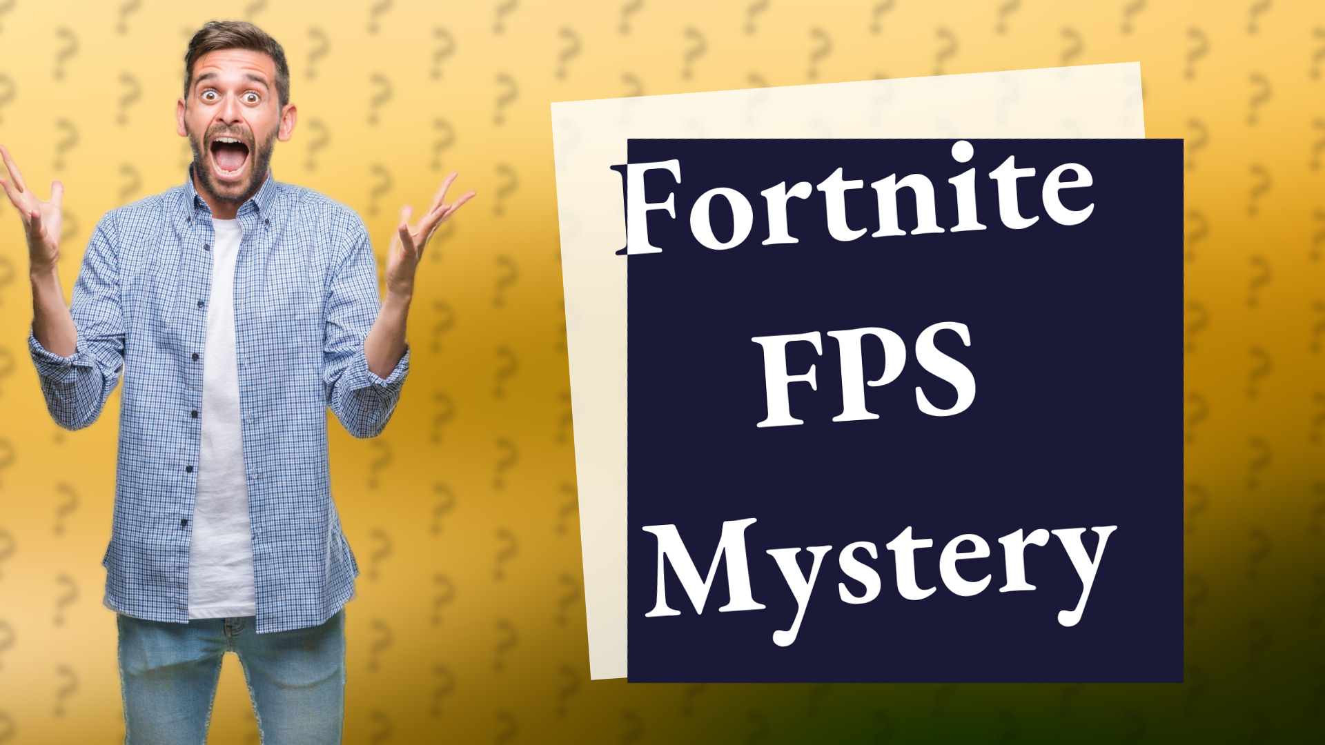Fortnite FPS Mystery