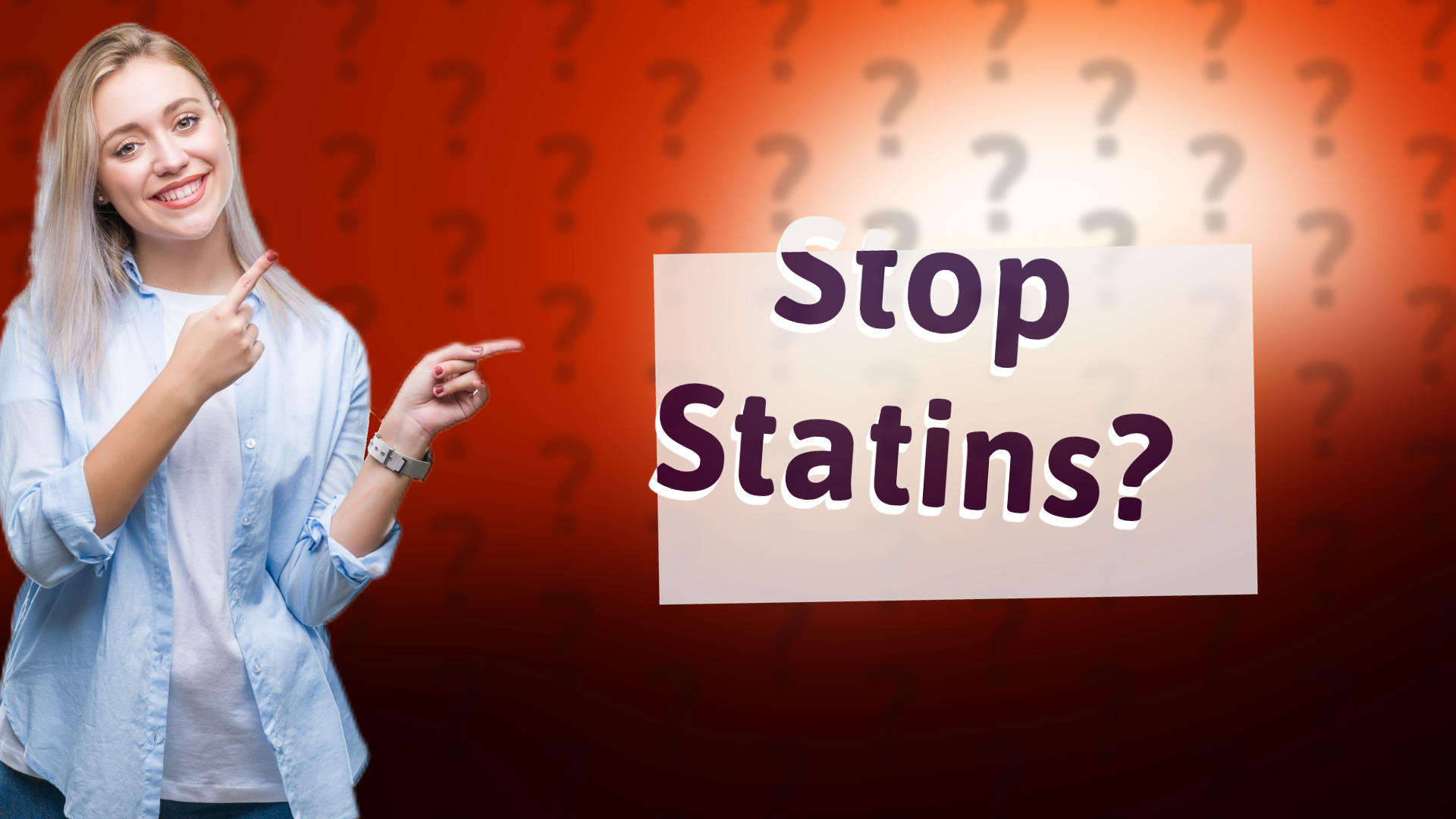 Stop Statins?