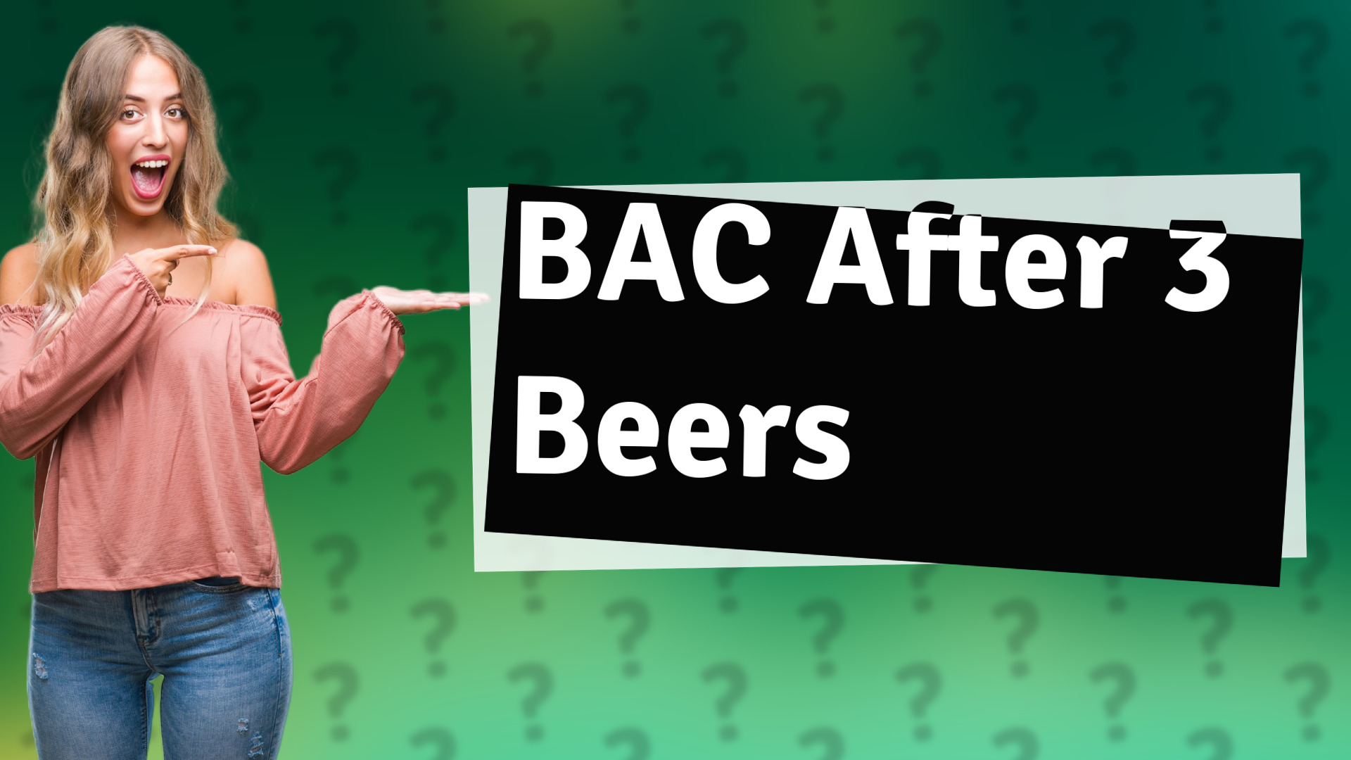 BAC After 3 Beers