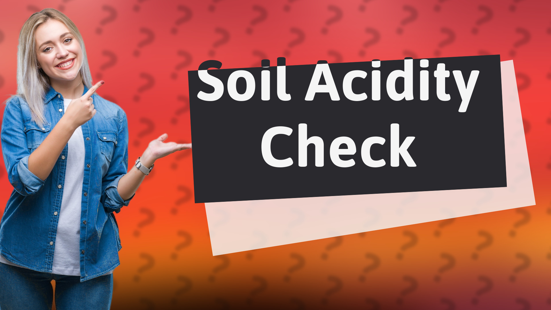 Soil Acidity Check