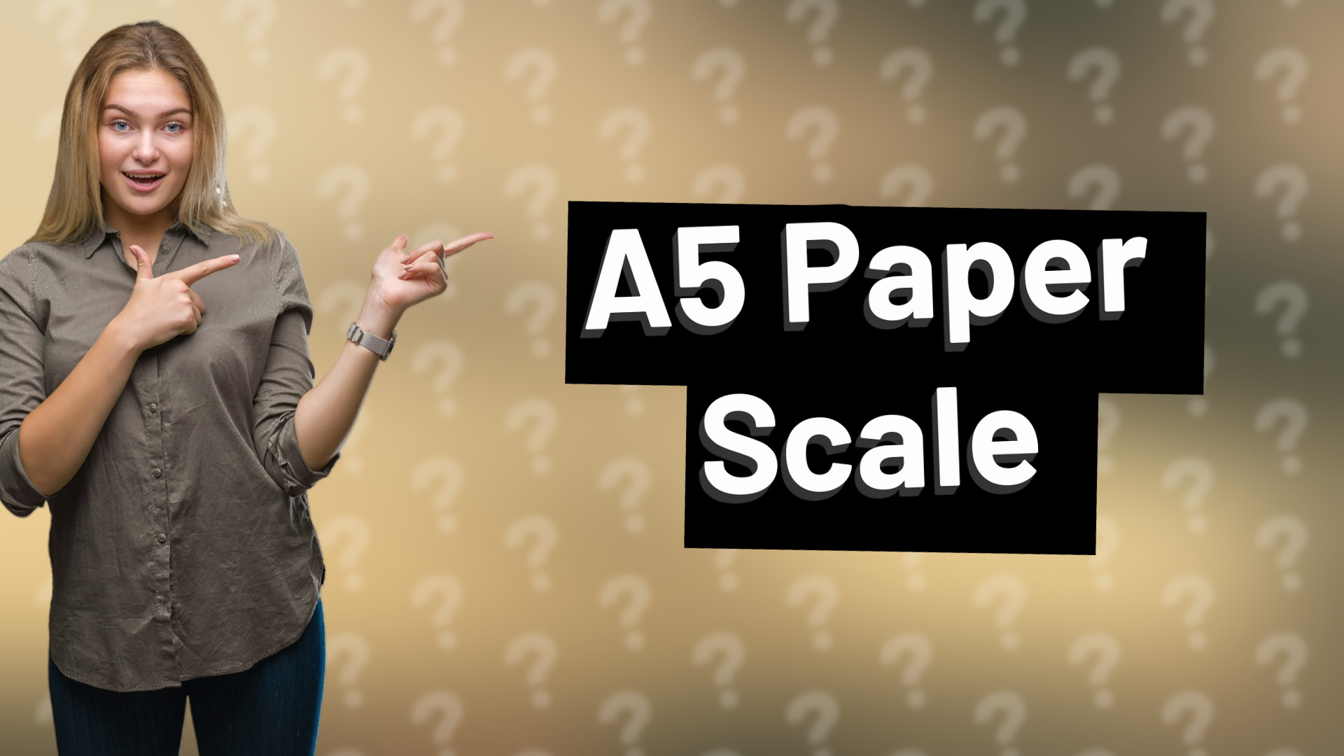 A5 Paper Scale