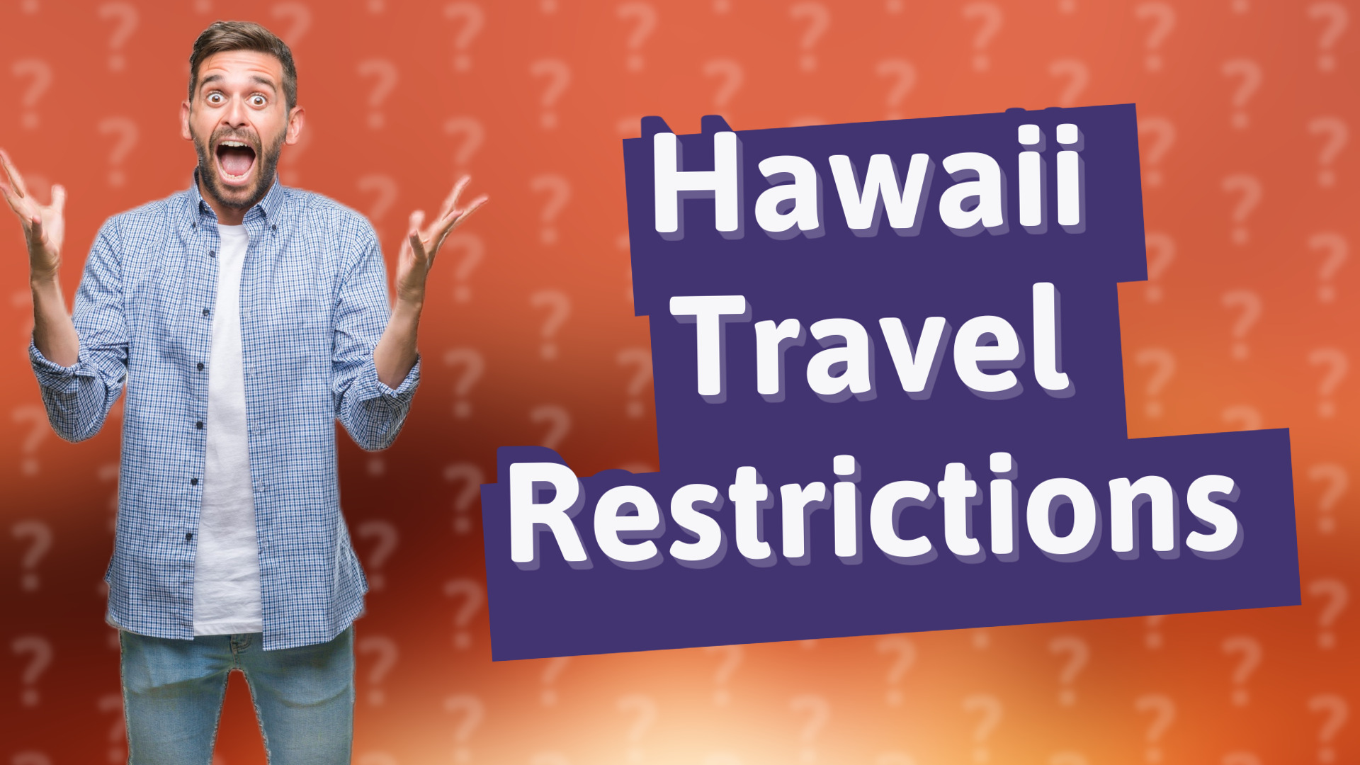 Hawaii Travel Restrictions
