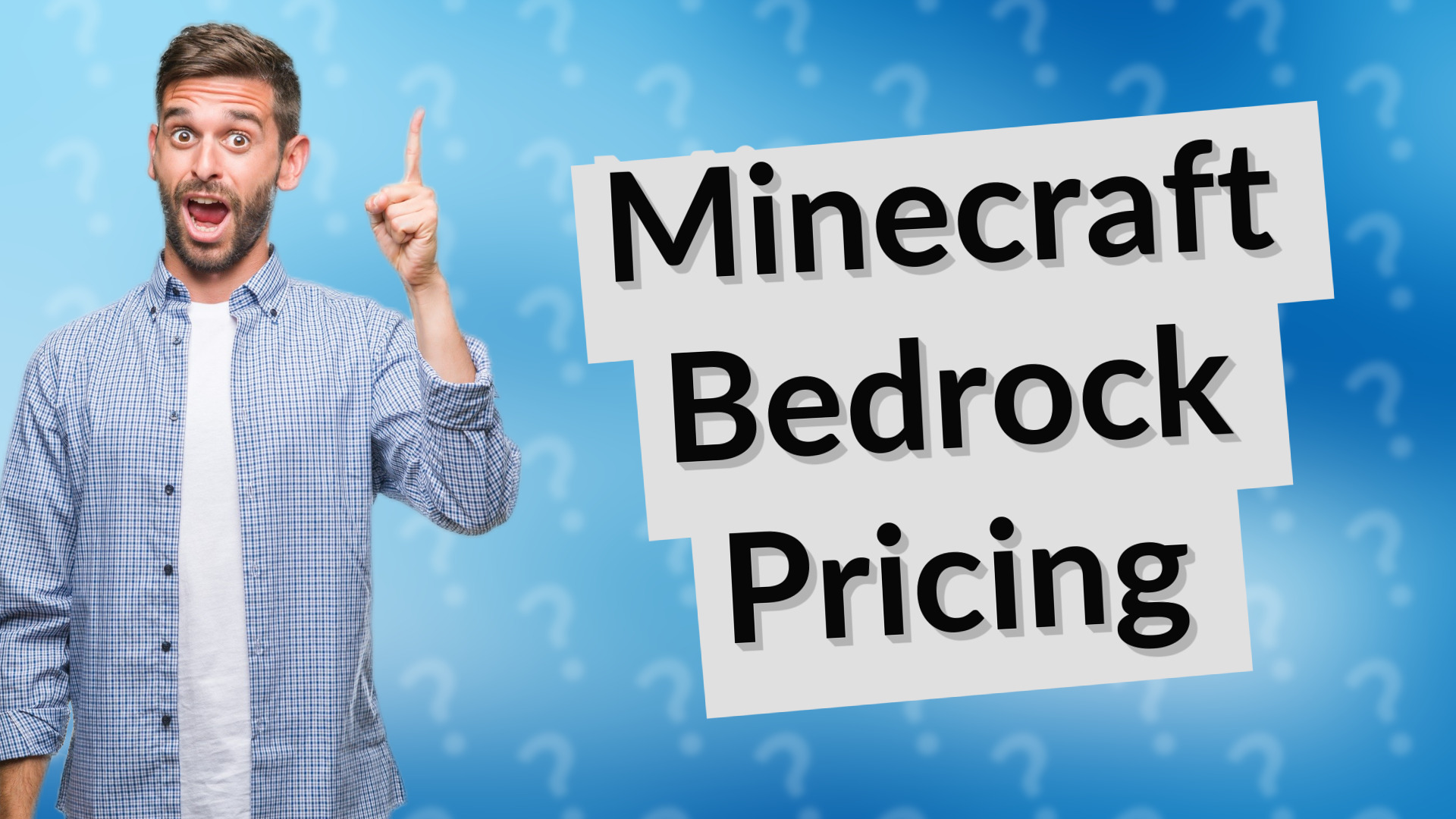 Minecraft Bedrock Pricing