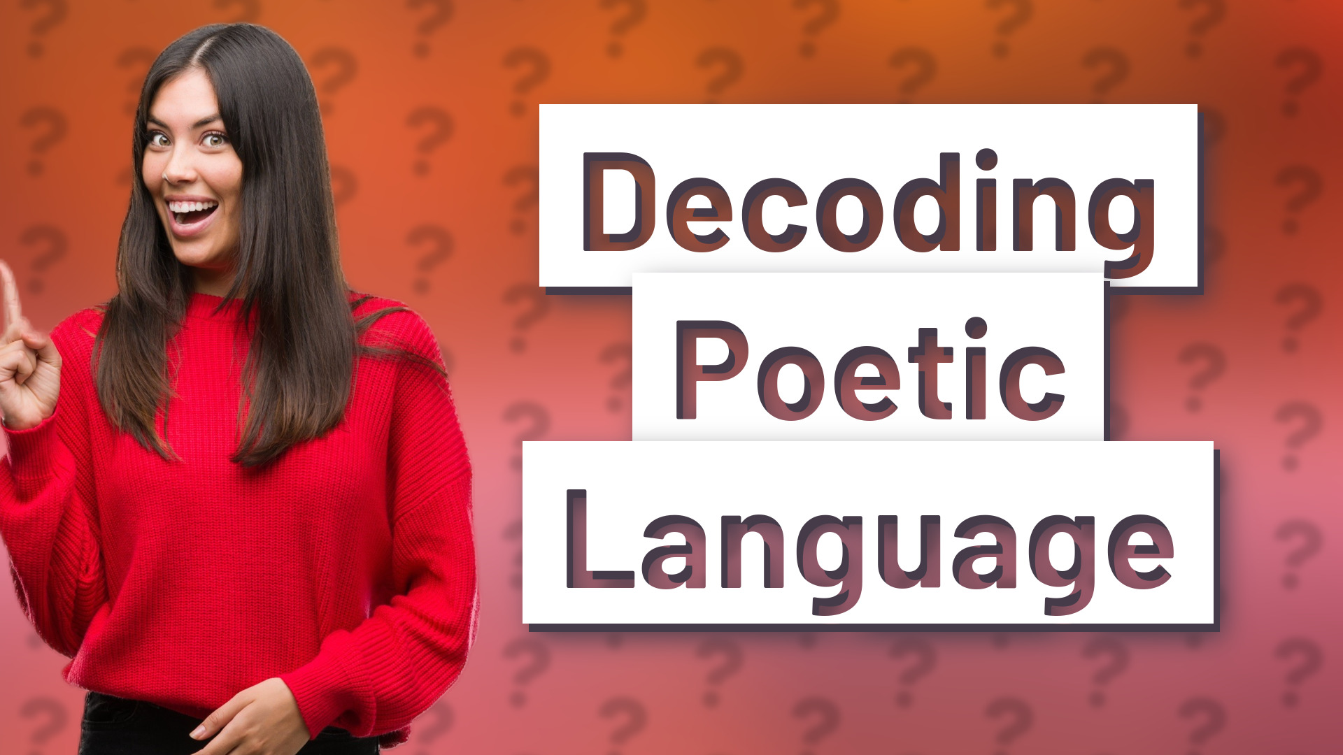 Decoding Poetic Language