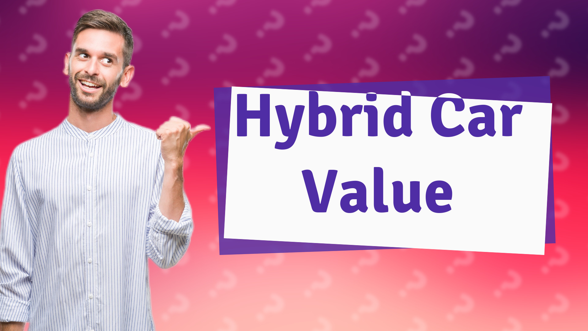 Hybrid Car Value