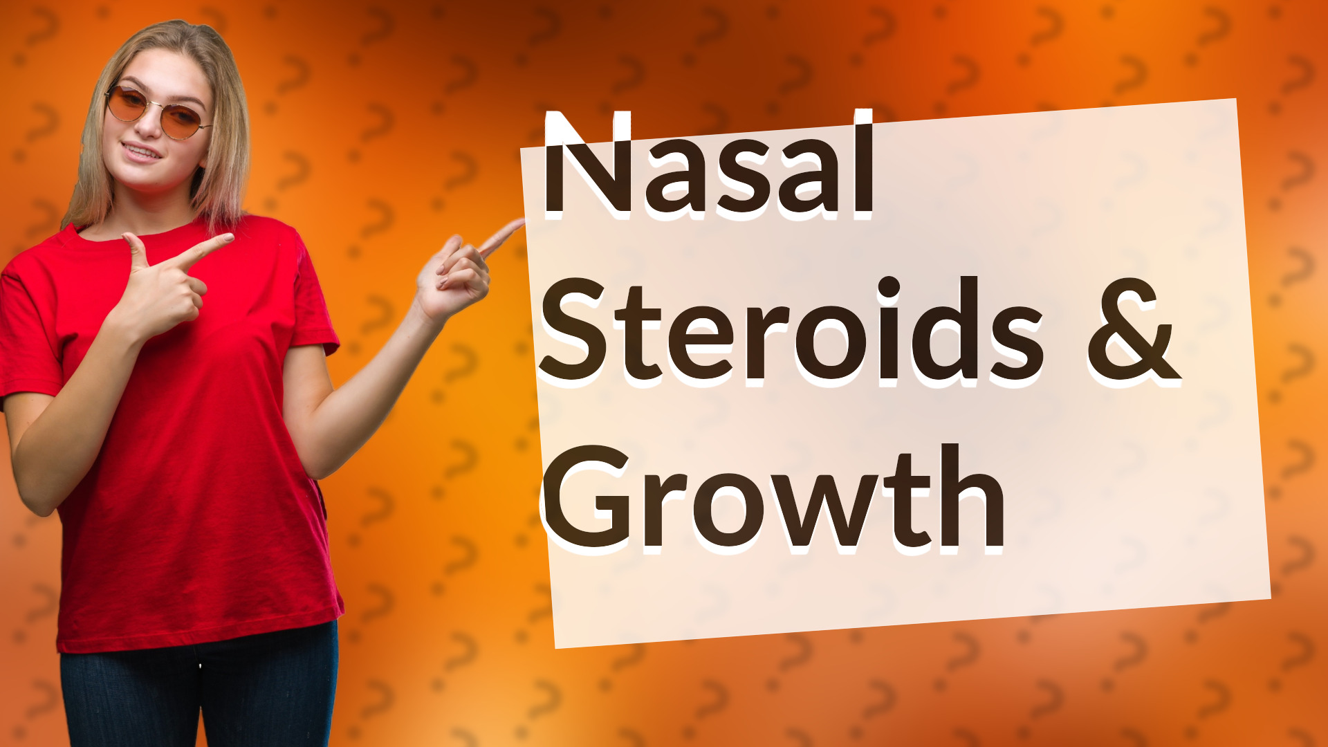 Nasal Steroids & Growth