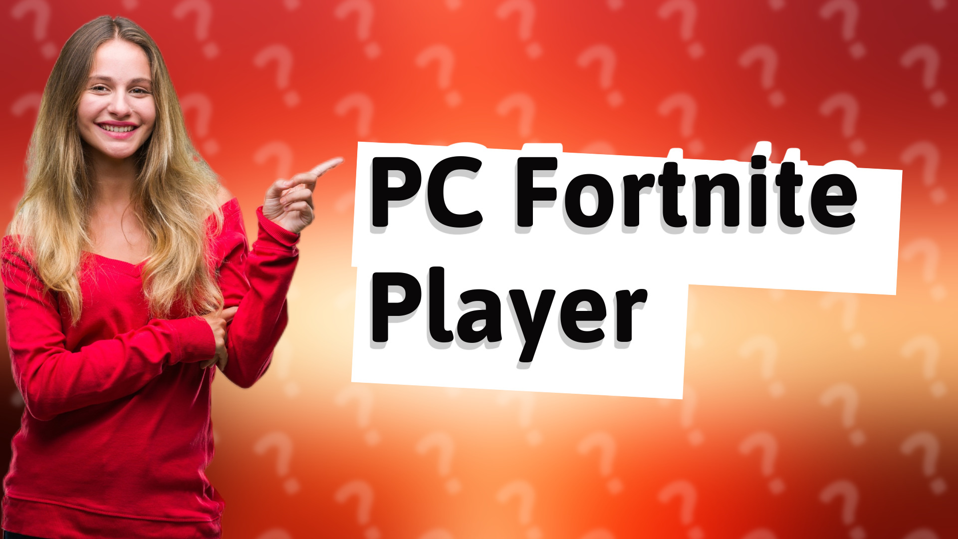 PC Fortnite Player