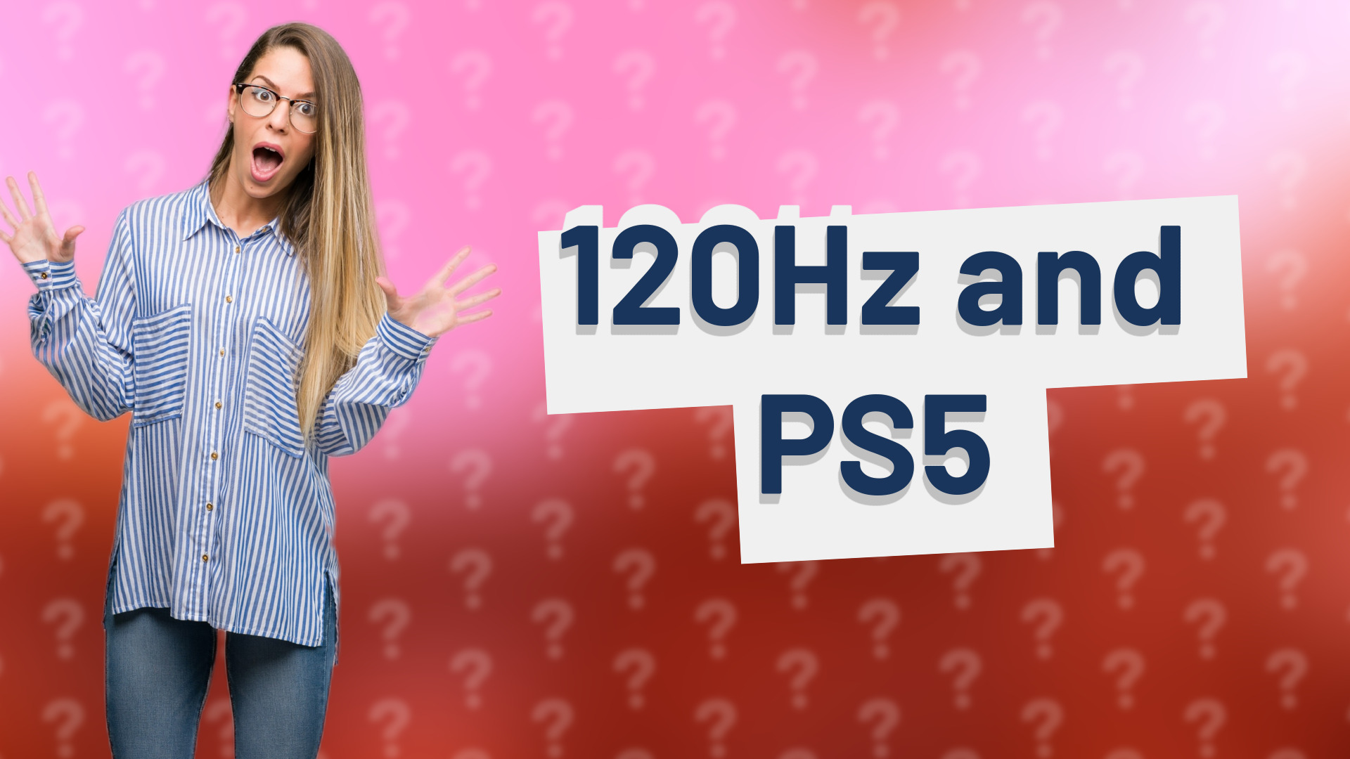 120Hz and PS5