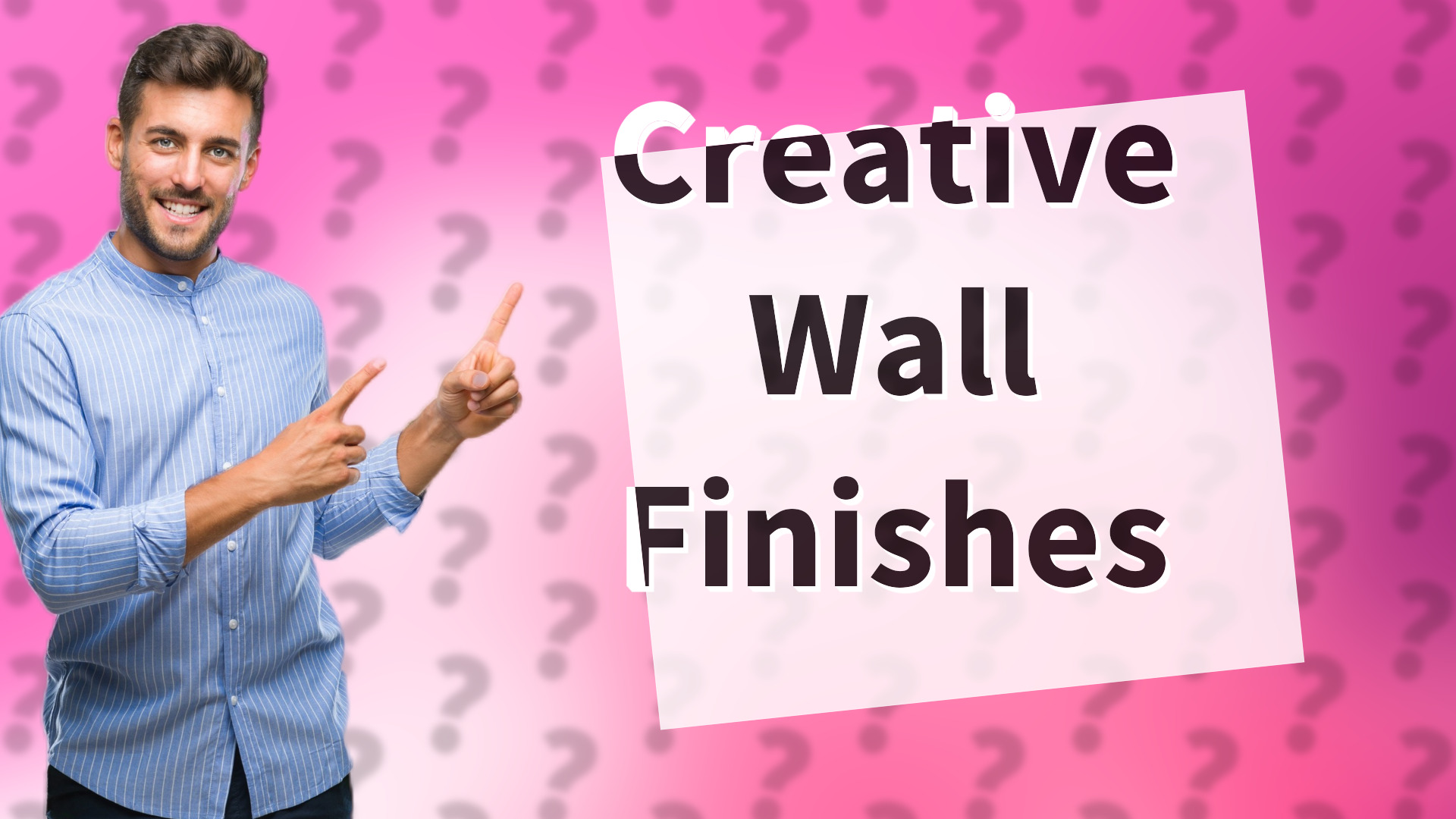 Creative Wall Finishes