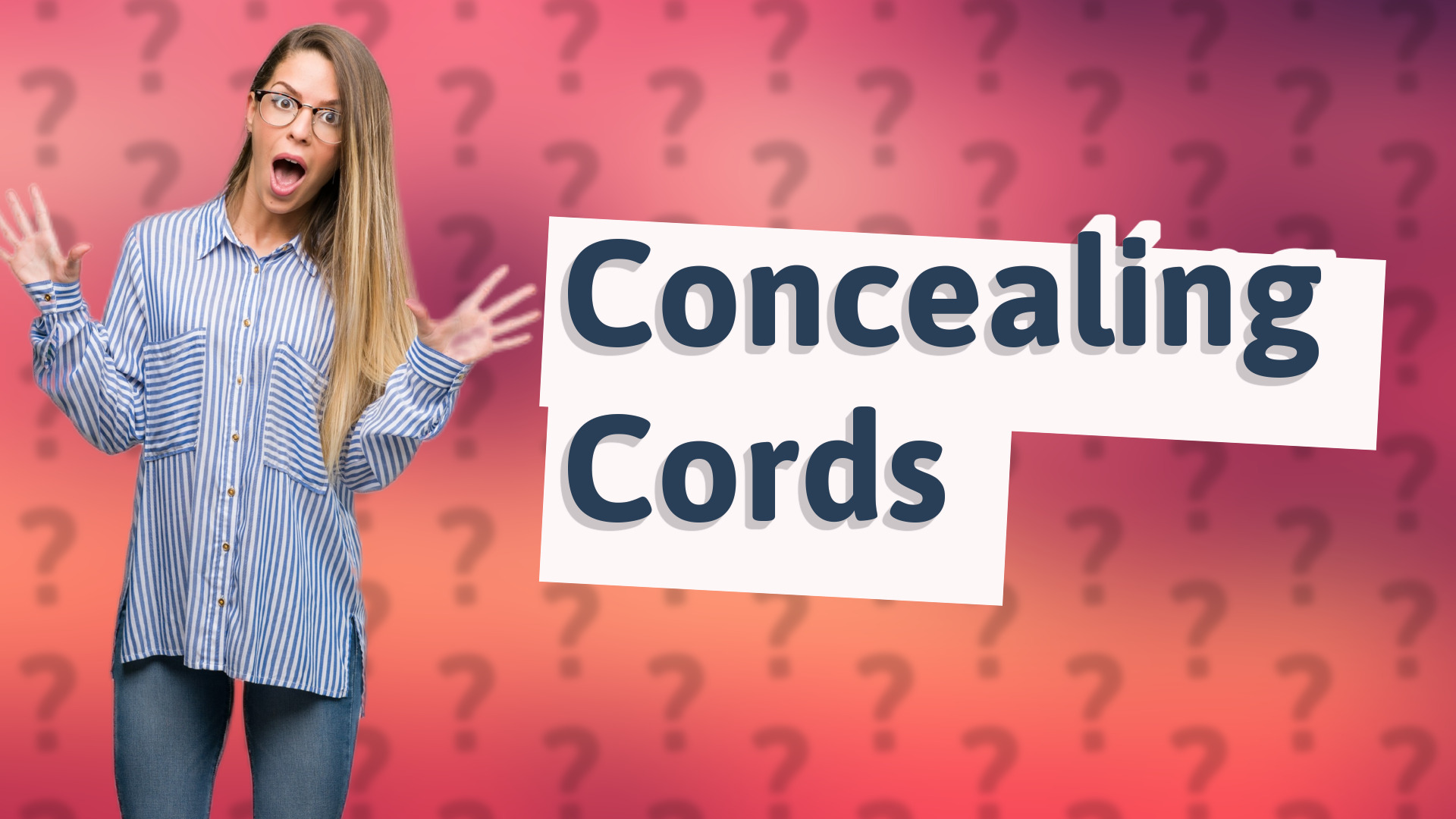 Concealing Cords