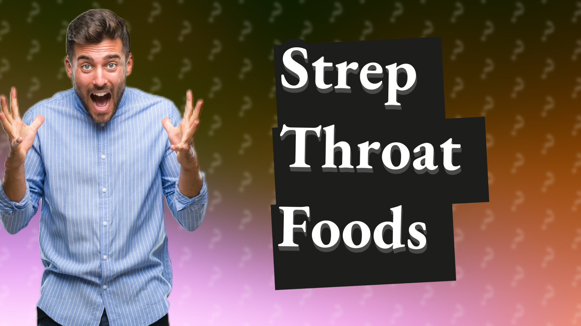 Strep Throat Foods