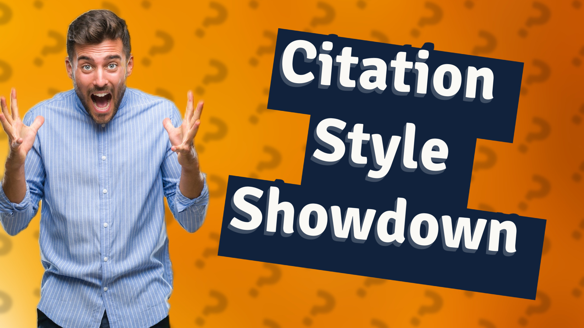 Citation Style Showdown