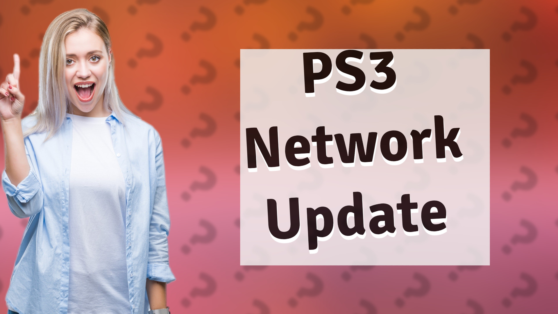PS3 Network Update