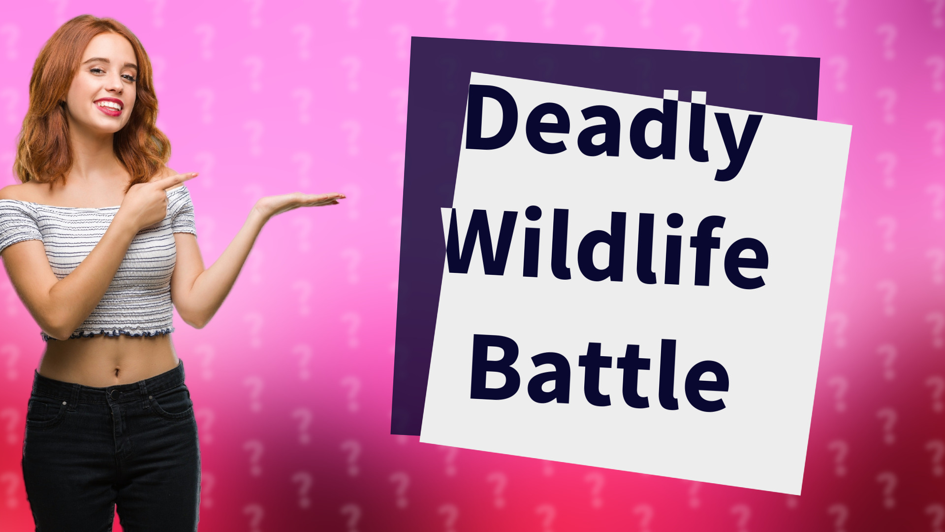 Deadly Wildlife Battle