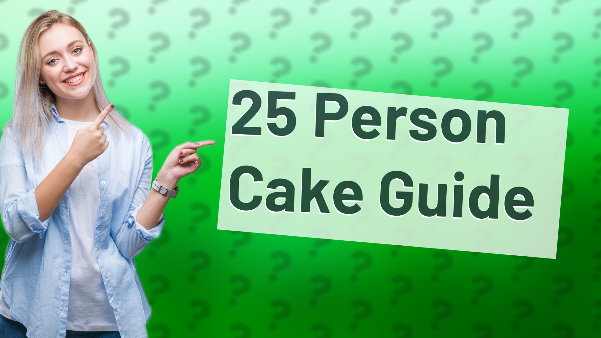 25 Person Cake Guide