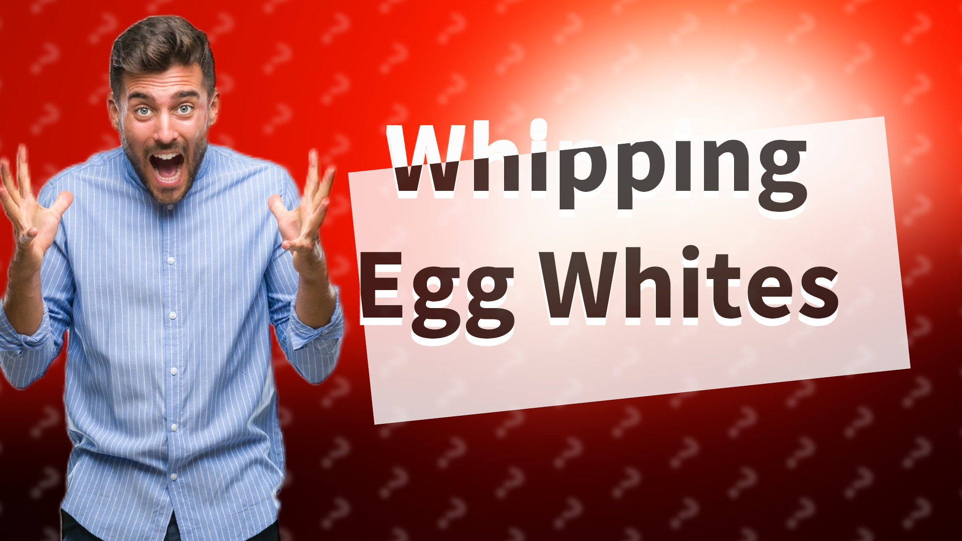 Whipping Egg Whites