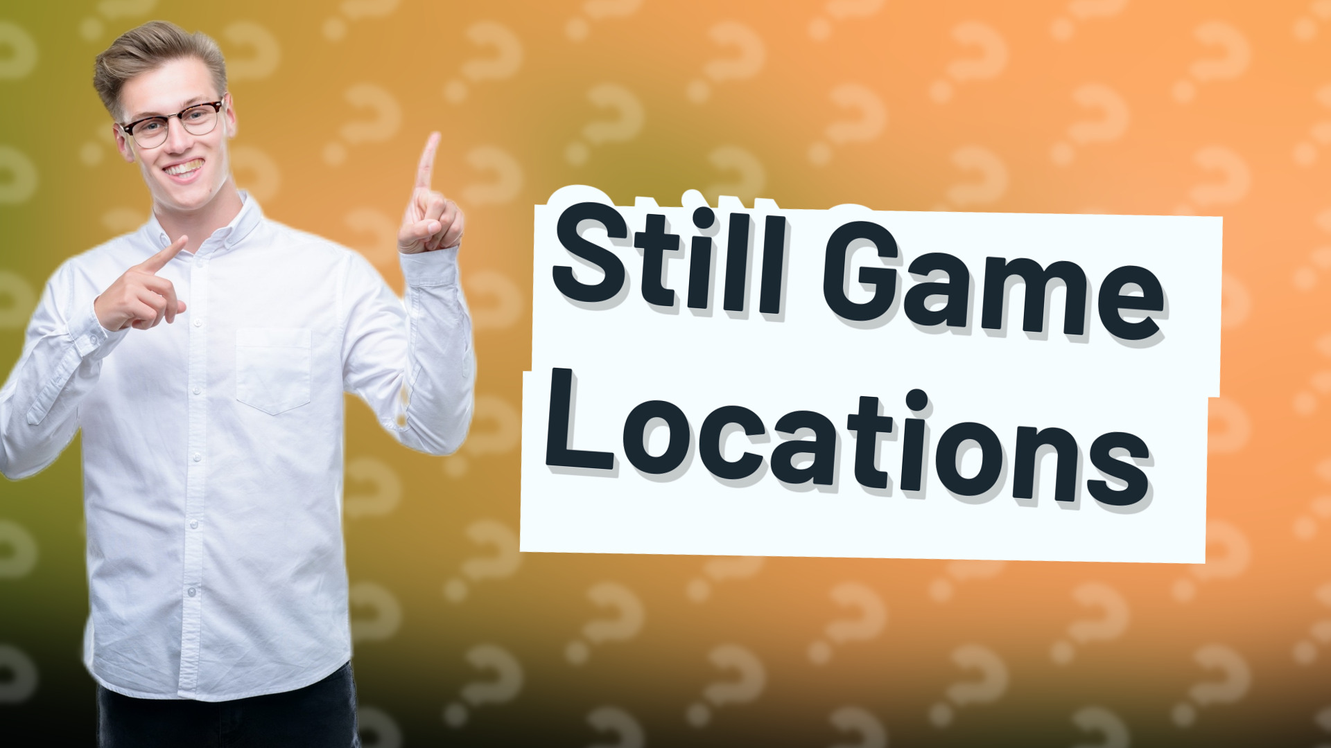 Still Game Locations