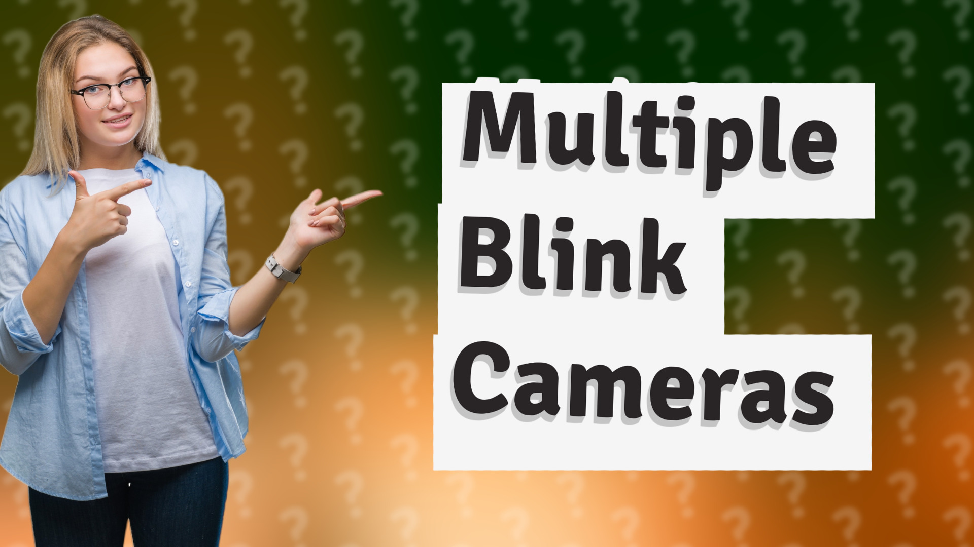 Multiple Blink Cameras