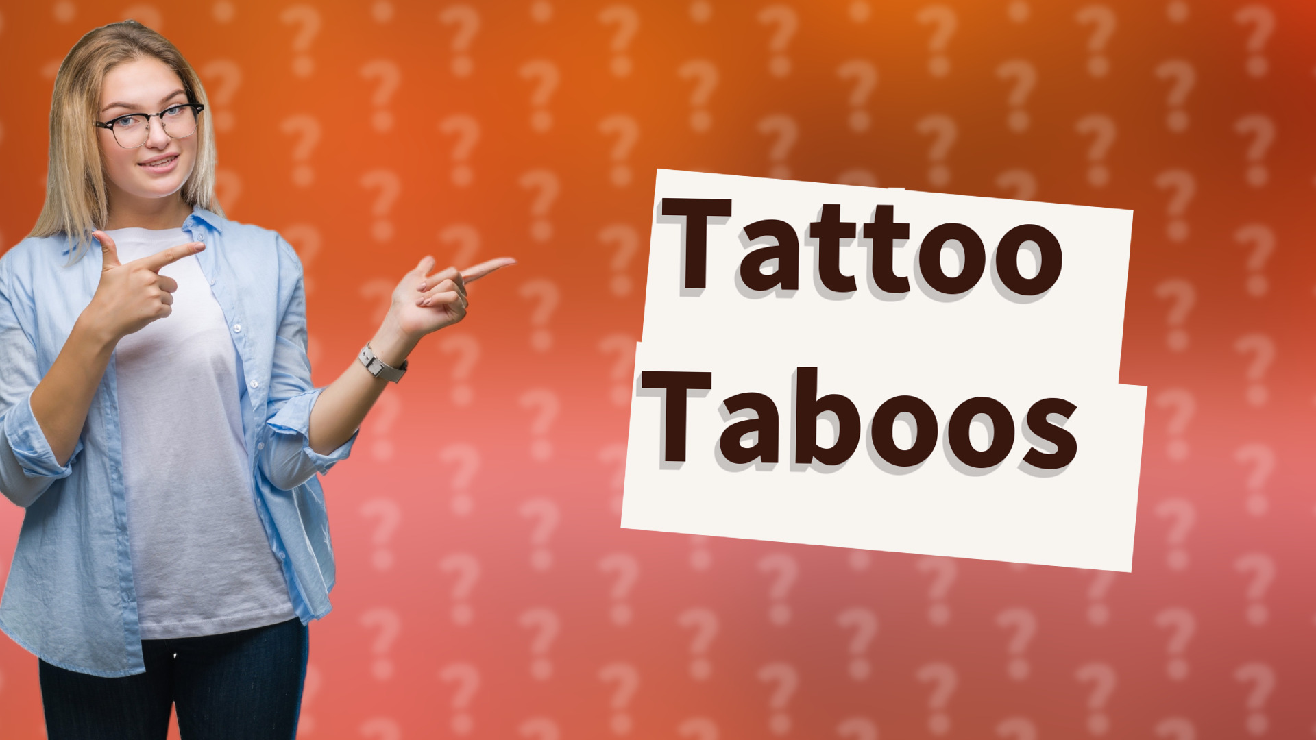 Tattoo Taboos