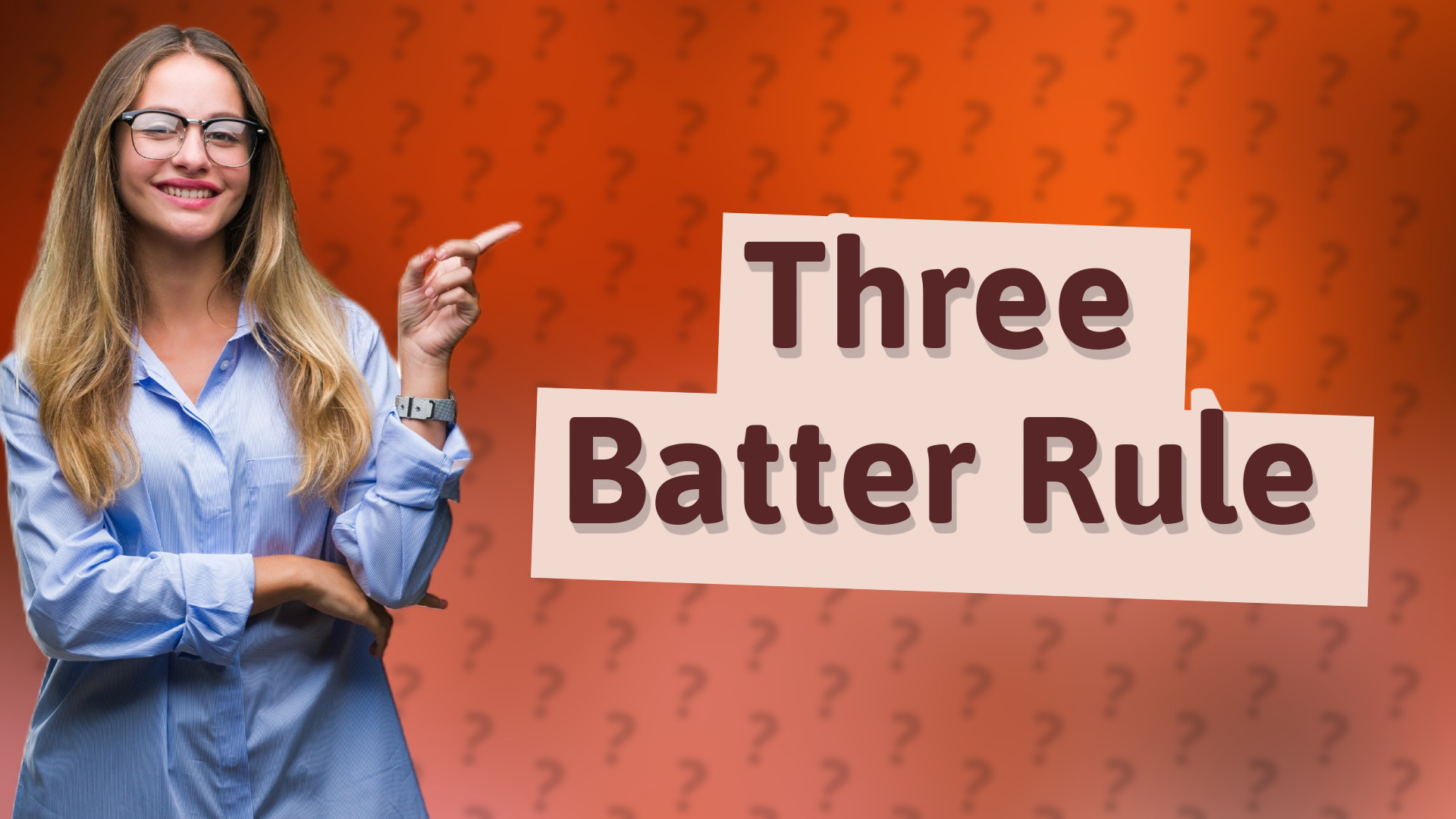 Three Batter Rule