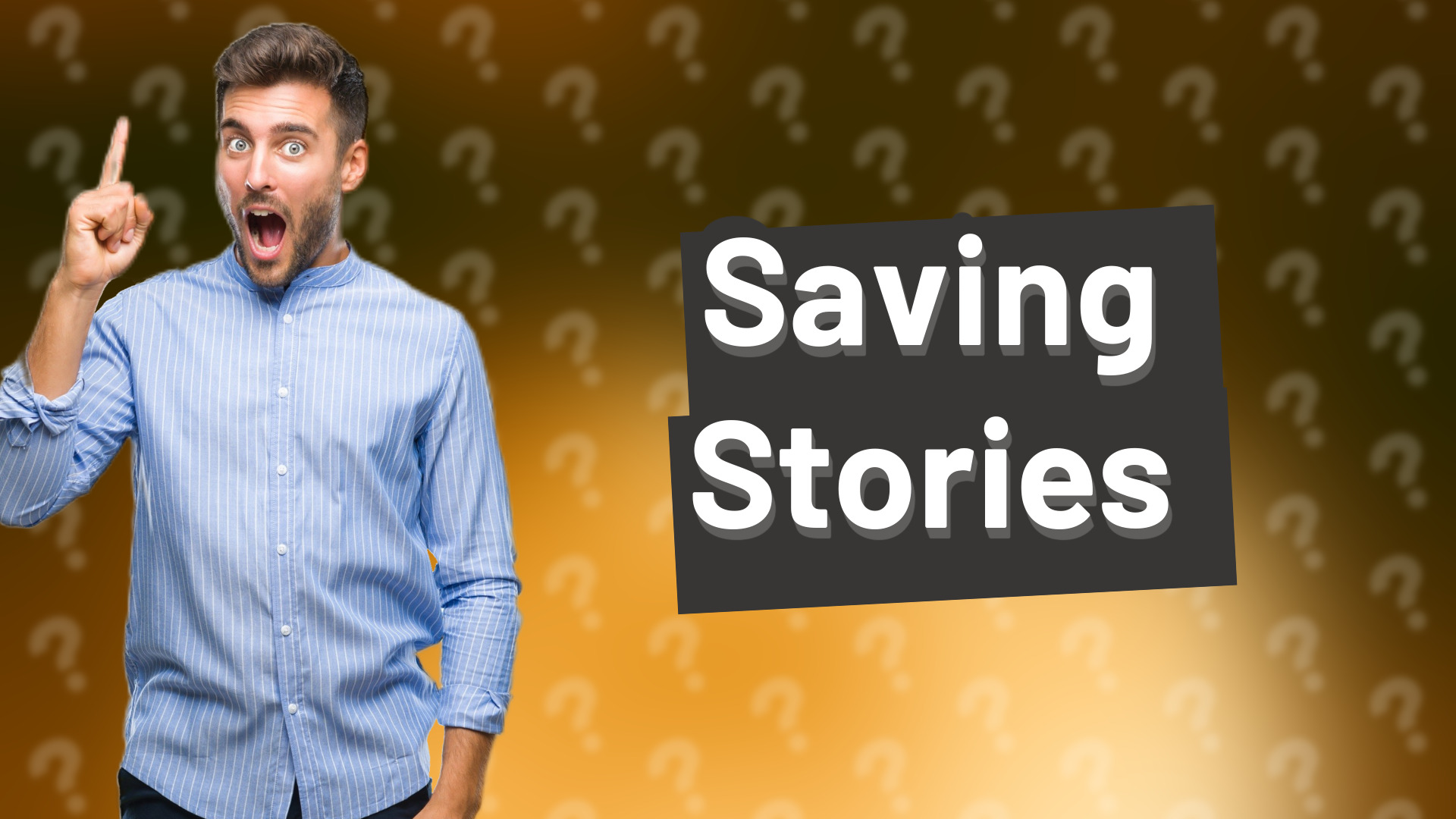 Saving Stories
