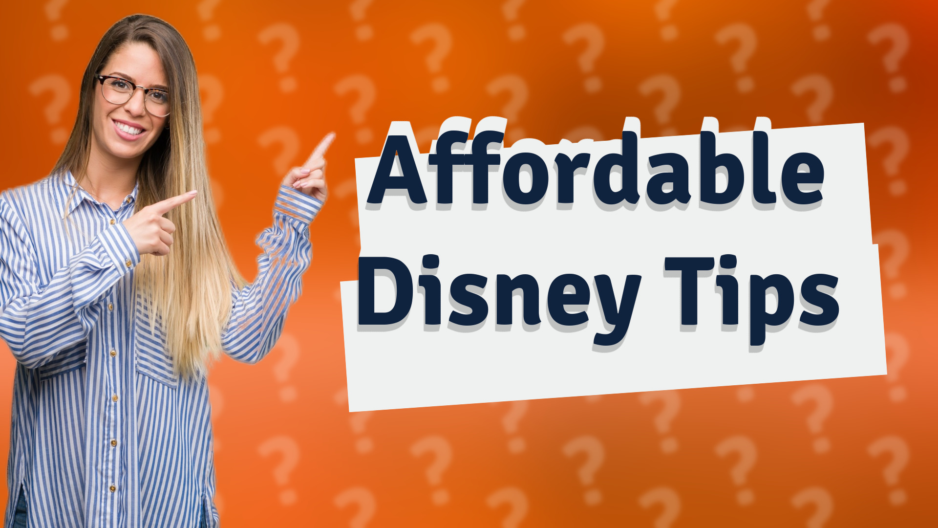 Affordable Disney Tips