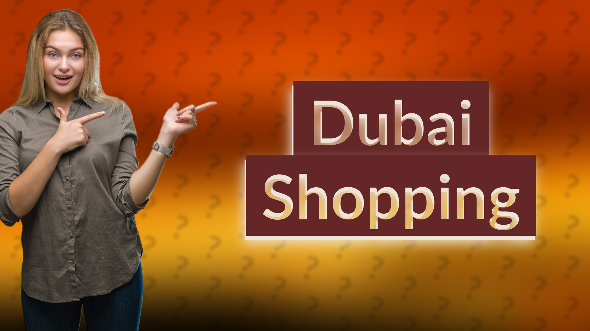 Dubai Shopping