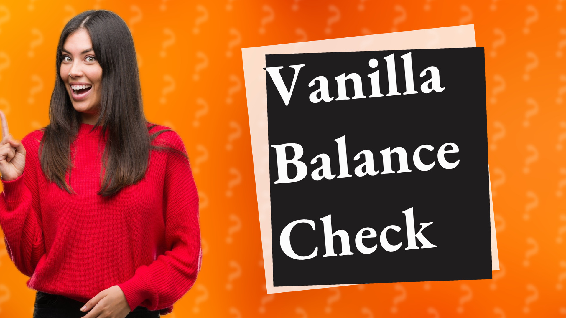 Vanilla Balance Check