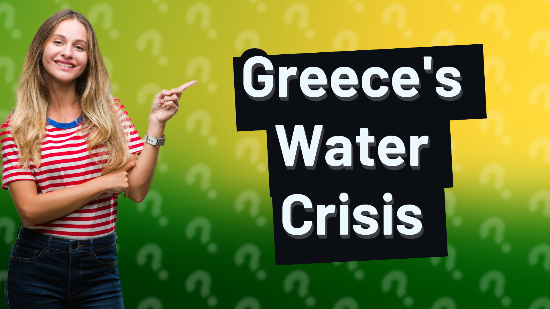 Greece's Water Crisis