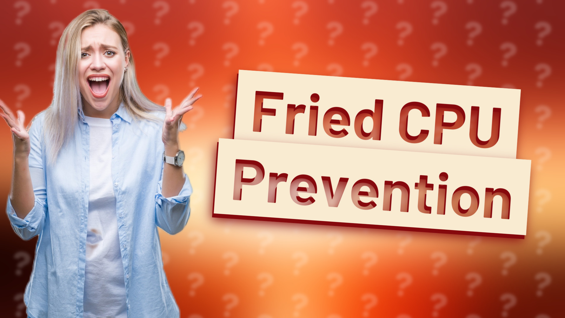 Fried CPU Prevention