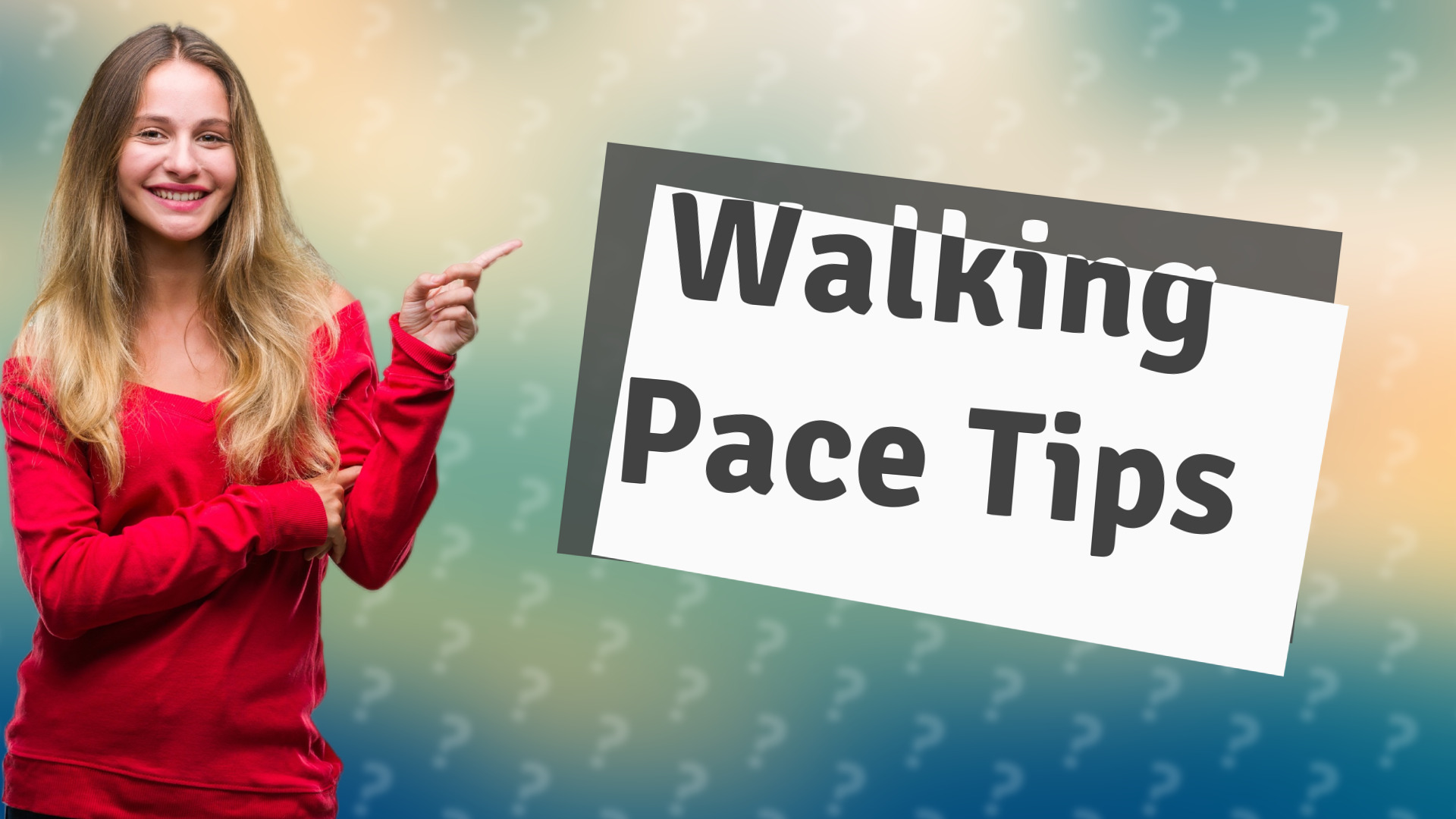 Walking Pace Tips