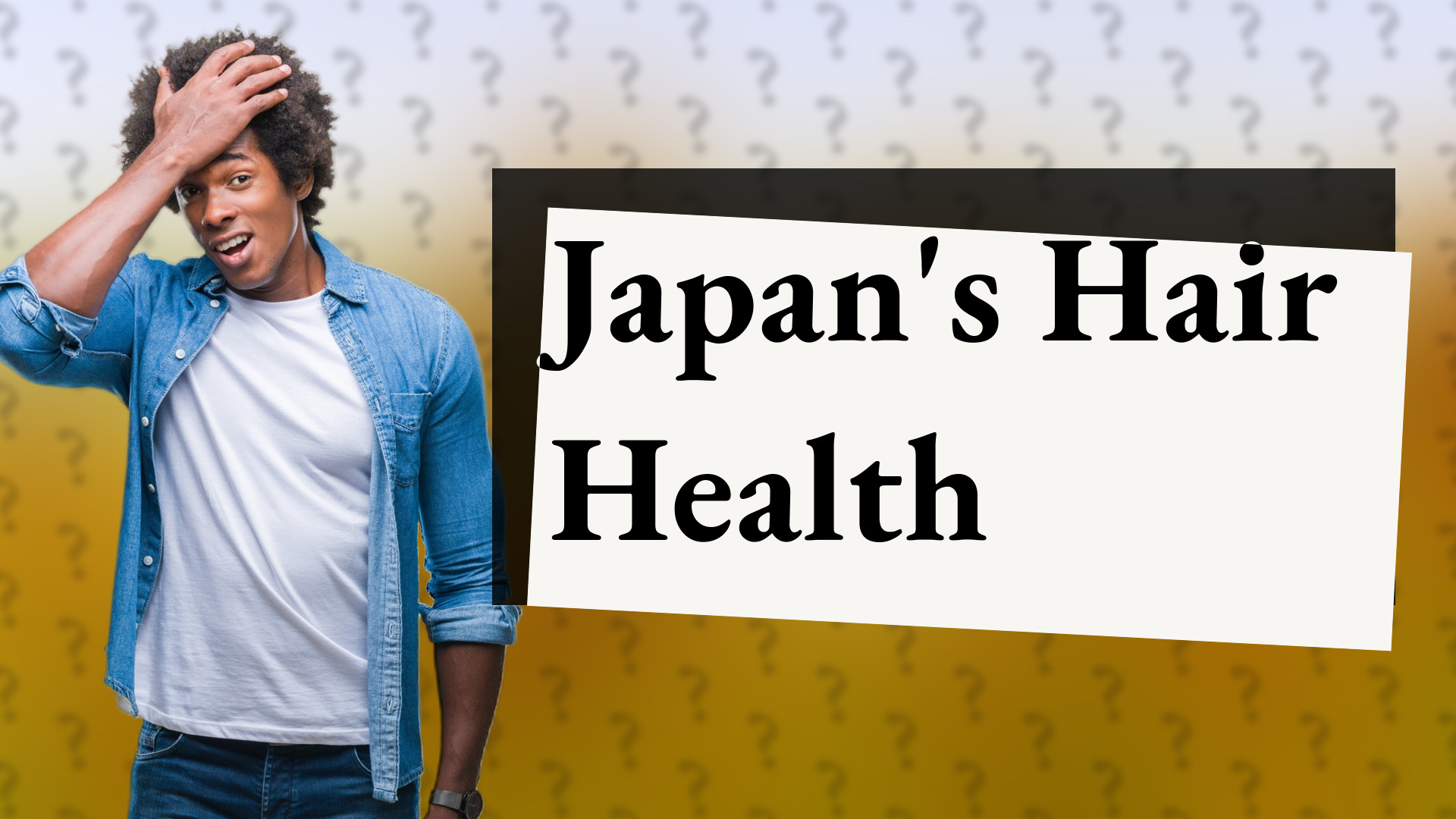 Japan's Hair Health