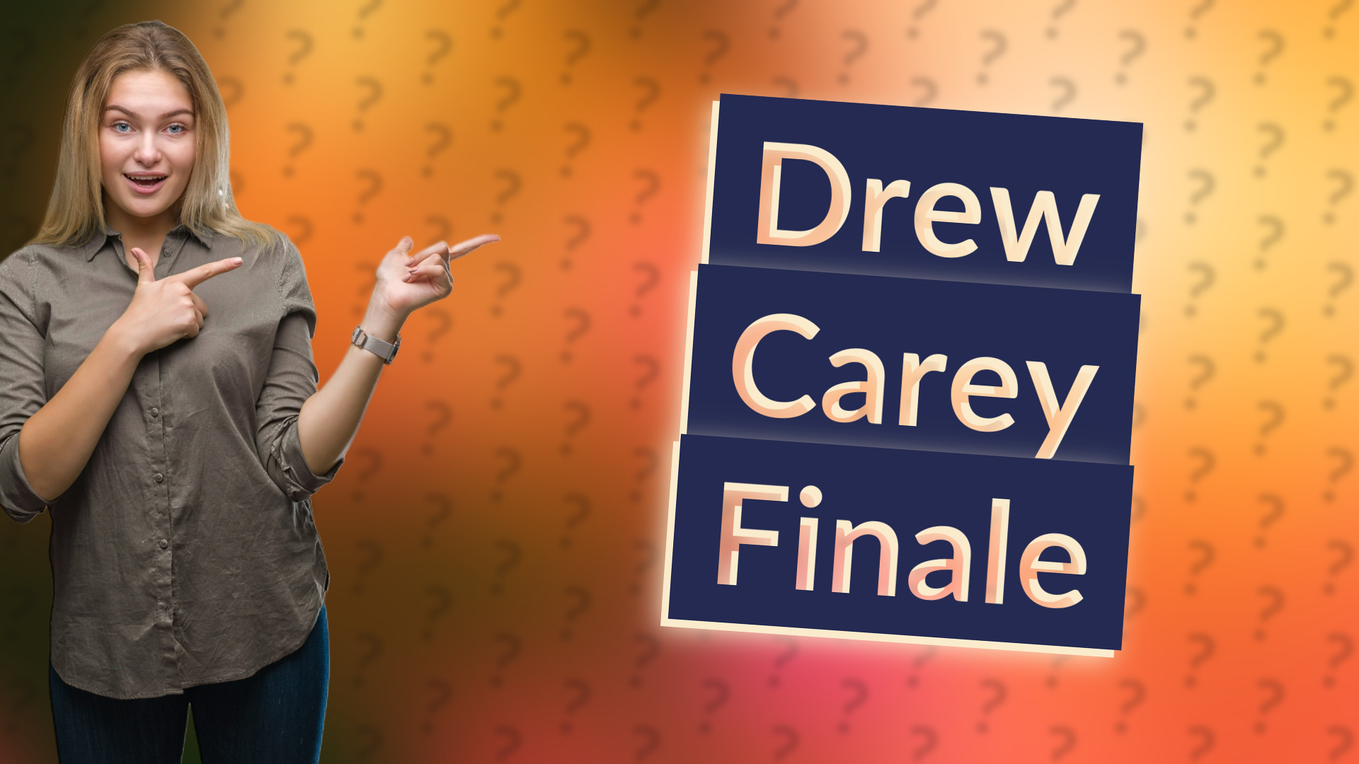 Drew Carey Finale
