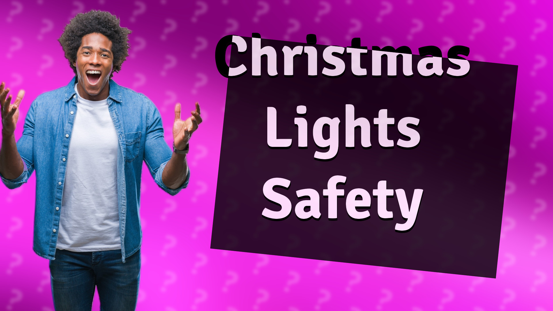 Christmas Lights Safety