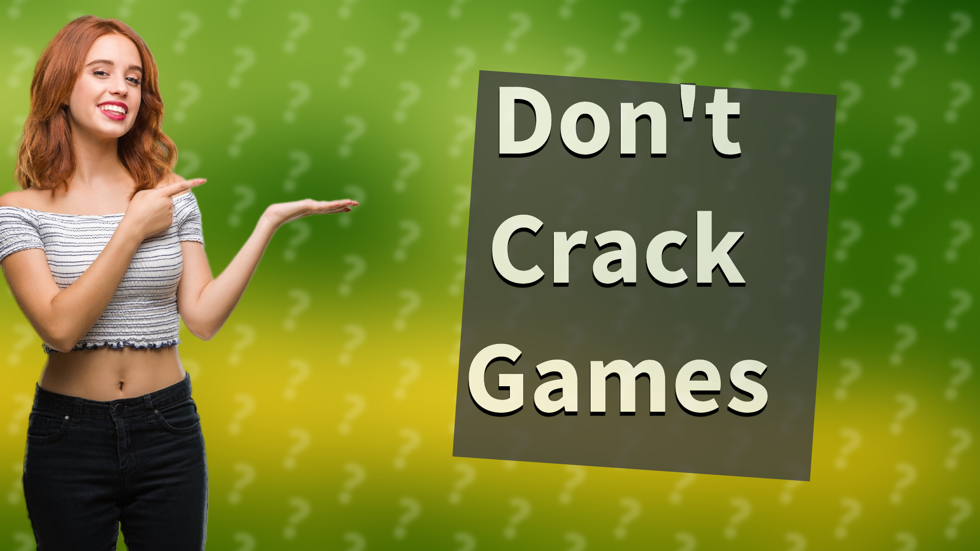 Don't Crack Games
