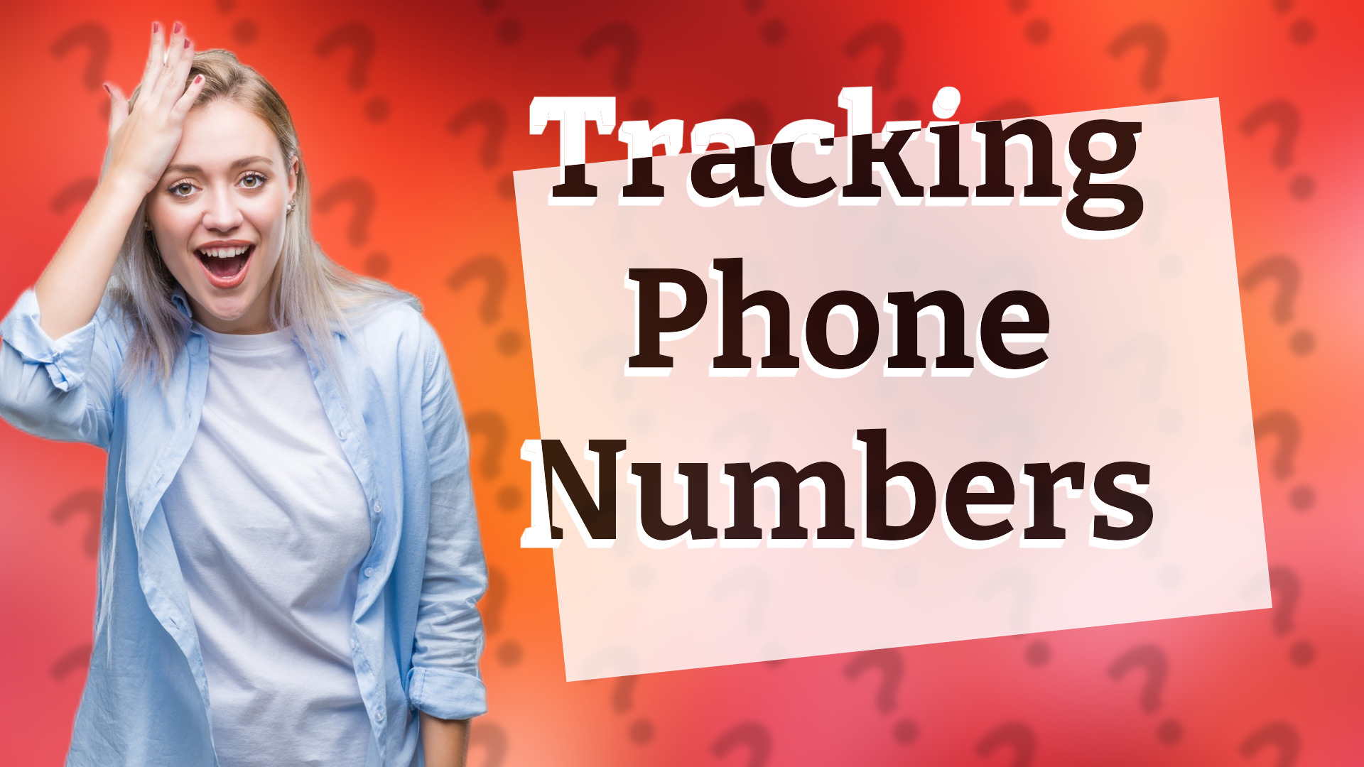 Tracking Phone Numbers