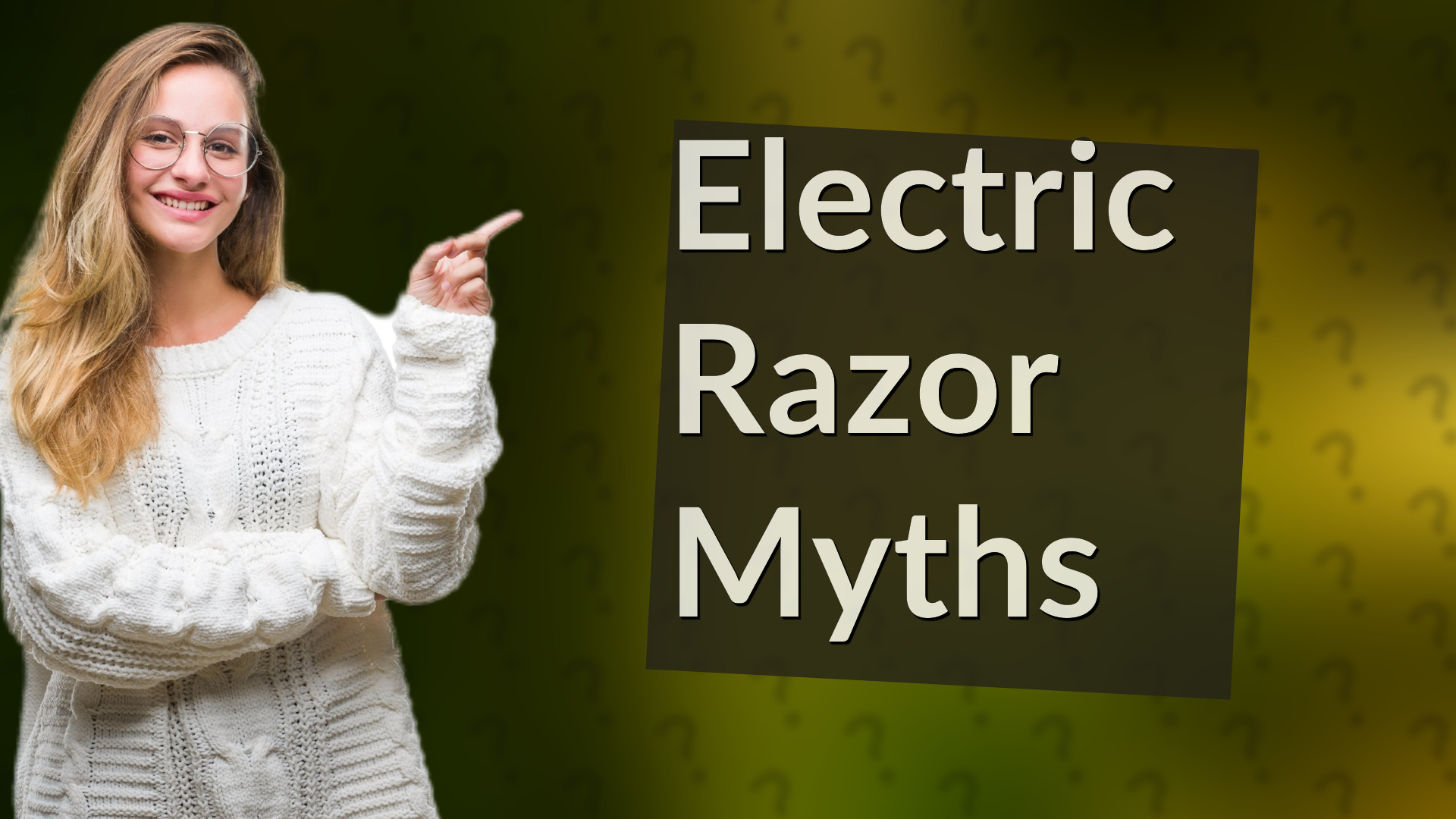Electric Razor Myths