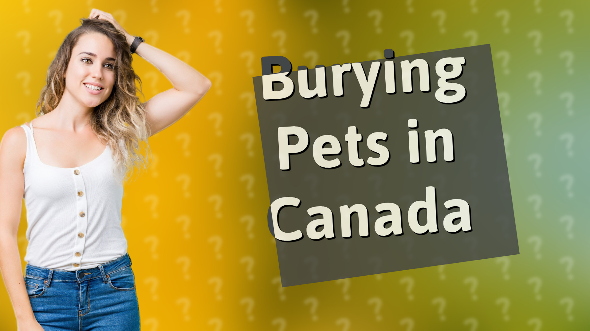 Burying Pets in Canada