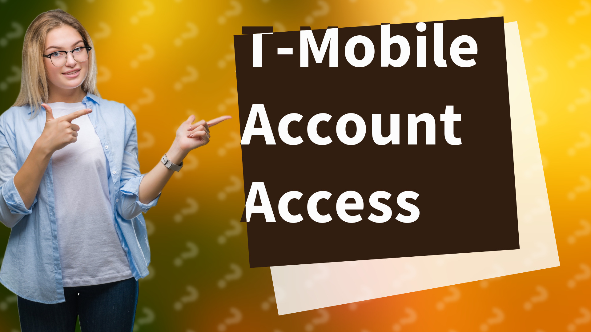 T-Mobile Account Access