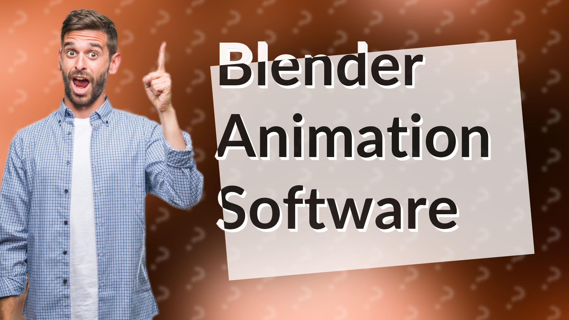 Blender Animation Software