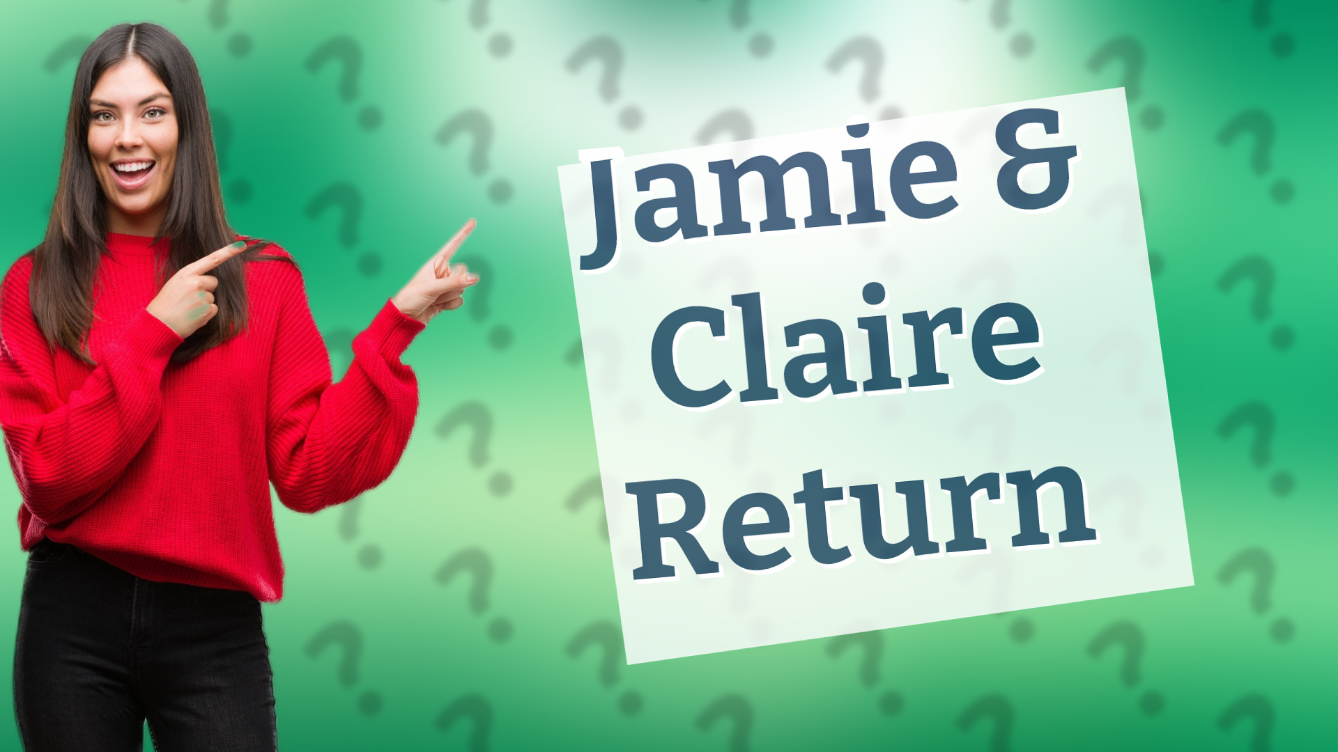 Jamie & Claire Return