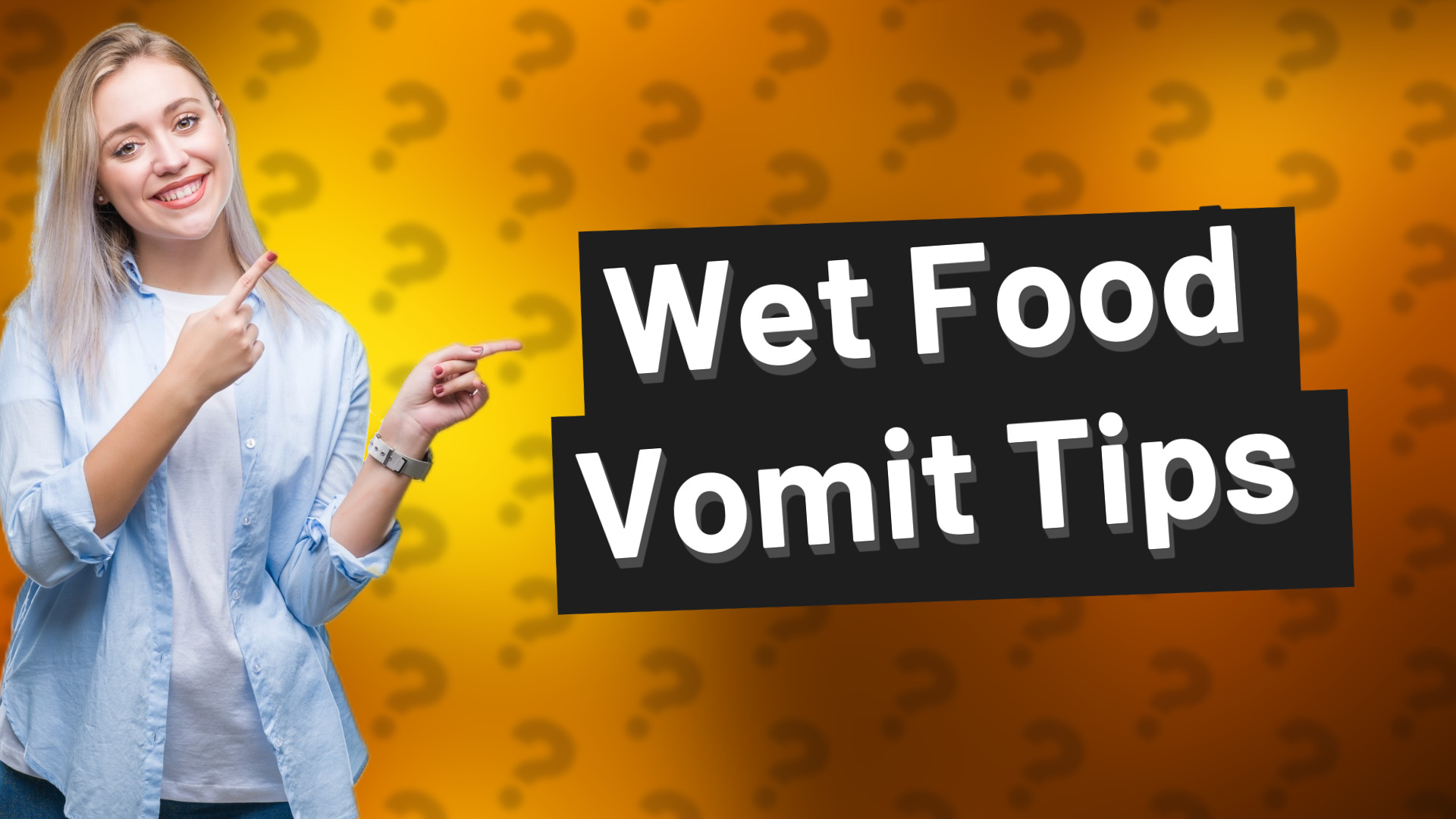 Wet Food Vomit Tips