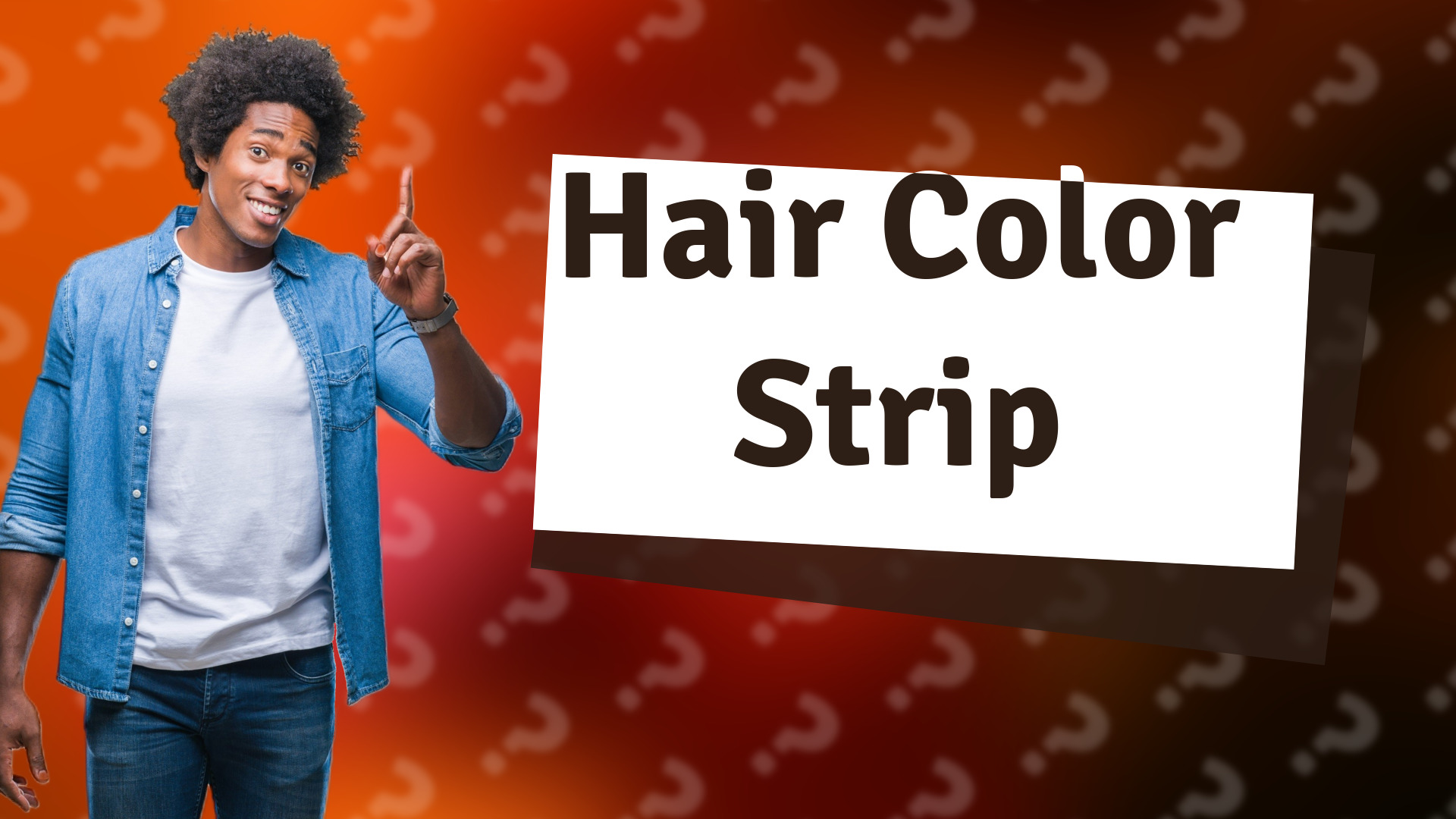Hair Color Strip