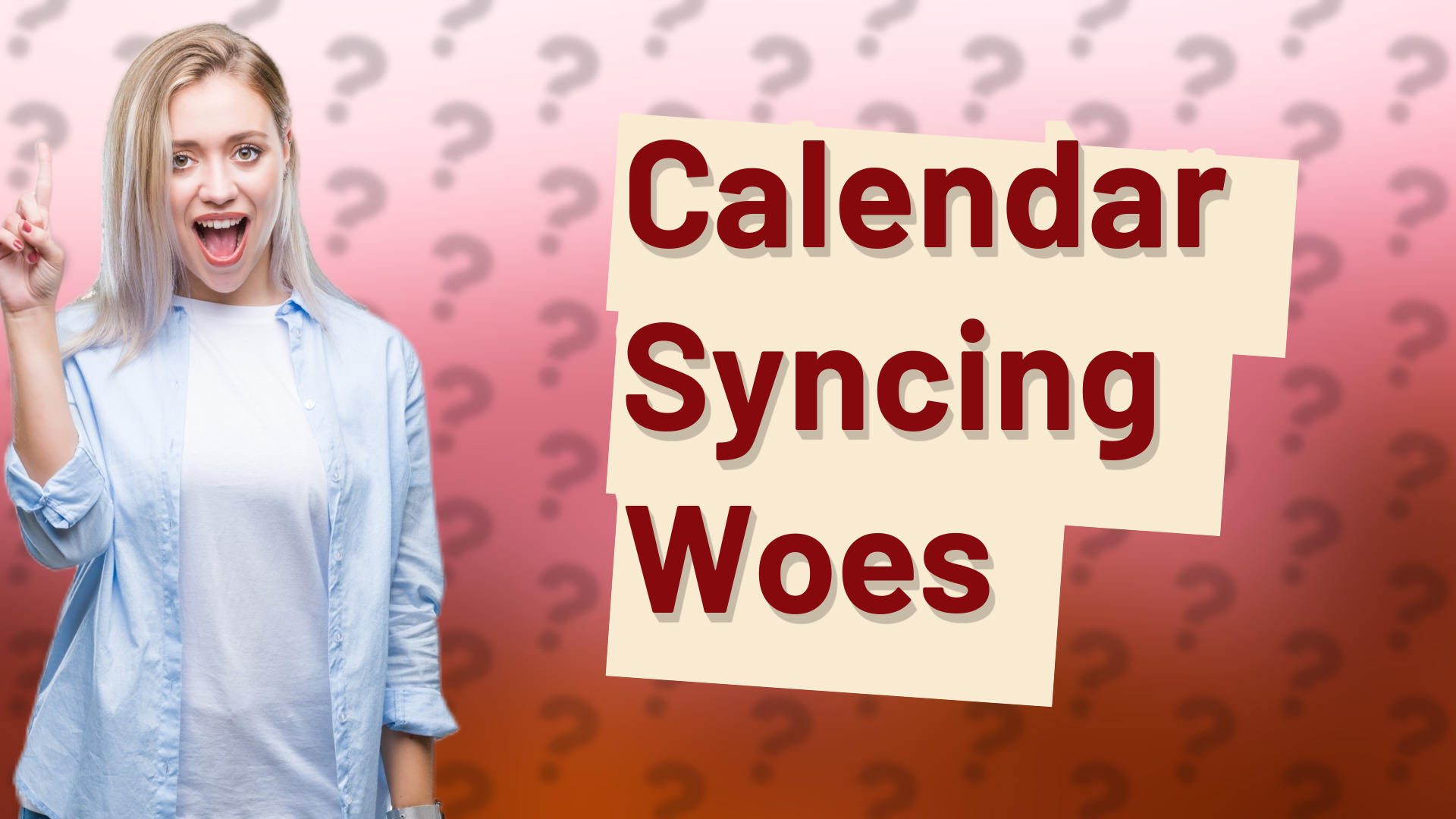 Calendar Syncing Woes