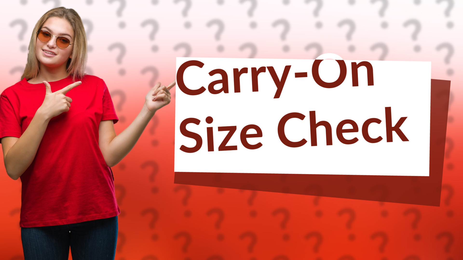 Carry-On Size Check