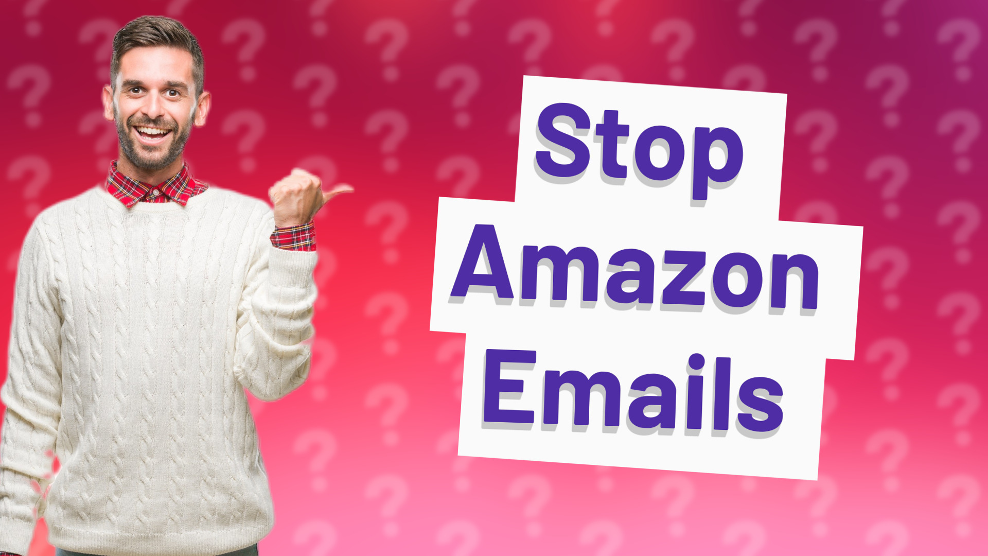 Stop Amazon Emails